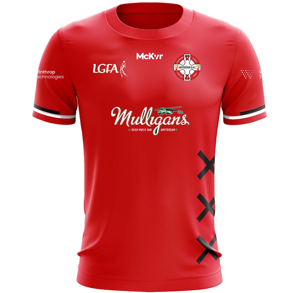 Mc Keever Amsterdam LGFA Goalkeeper Jersey - Youth - Red