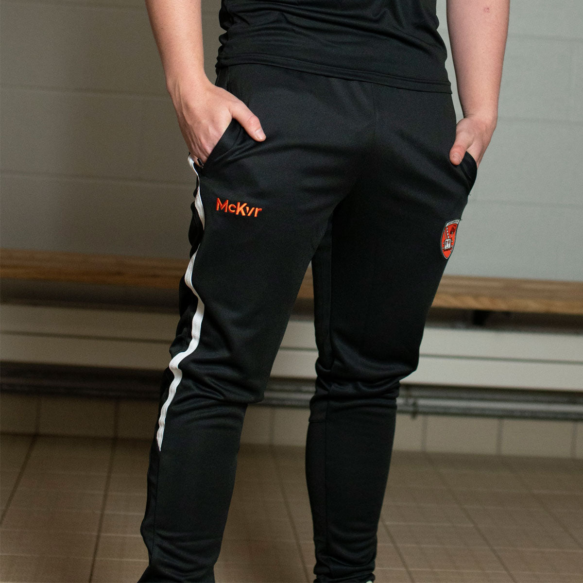 Mc Keever Armagh GAA Official Vital Skinny Pants - Adult - Black/White