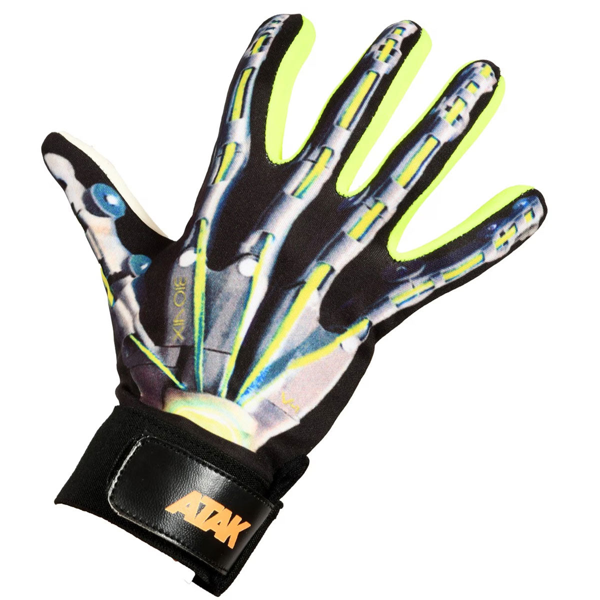 Atak Bionix Gloves - Adult - Black/White/Yellow