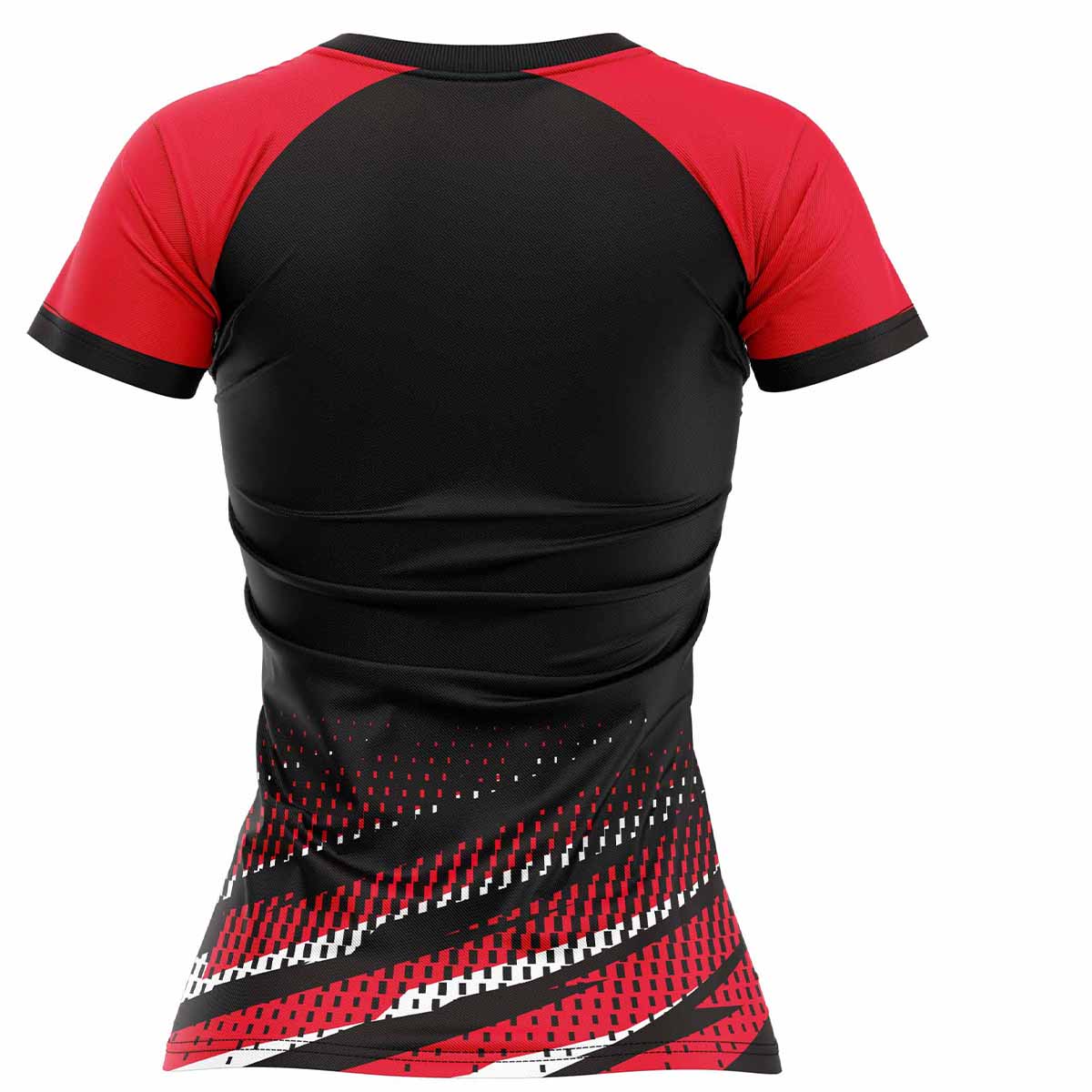 Mc Keever Ballinascarthy Camogie Training Jersey - Adult - Black/Red Player Fit