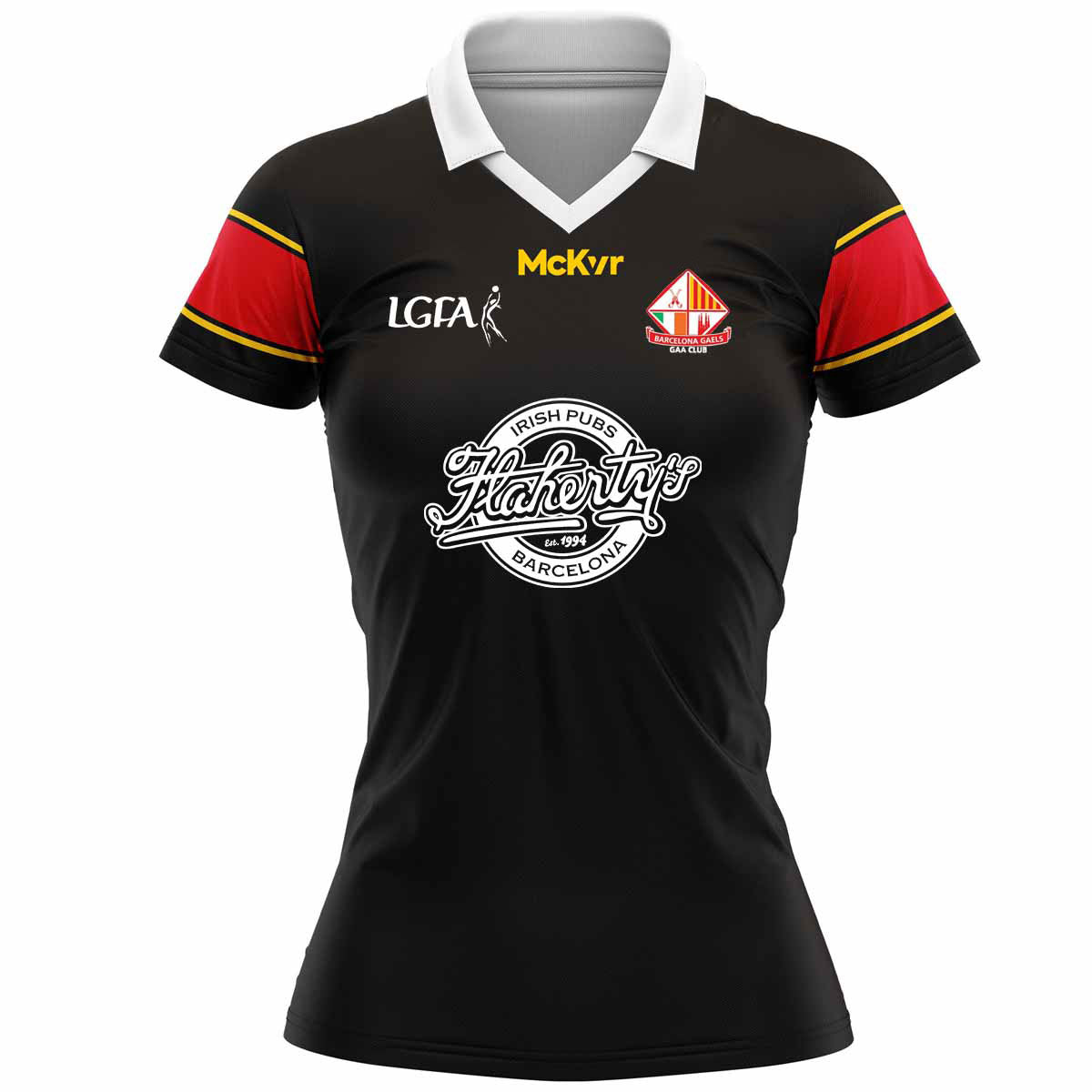 Mc Keever Barcelona Gaels LGFA Goalkeeper Jersey - Womens - Black