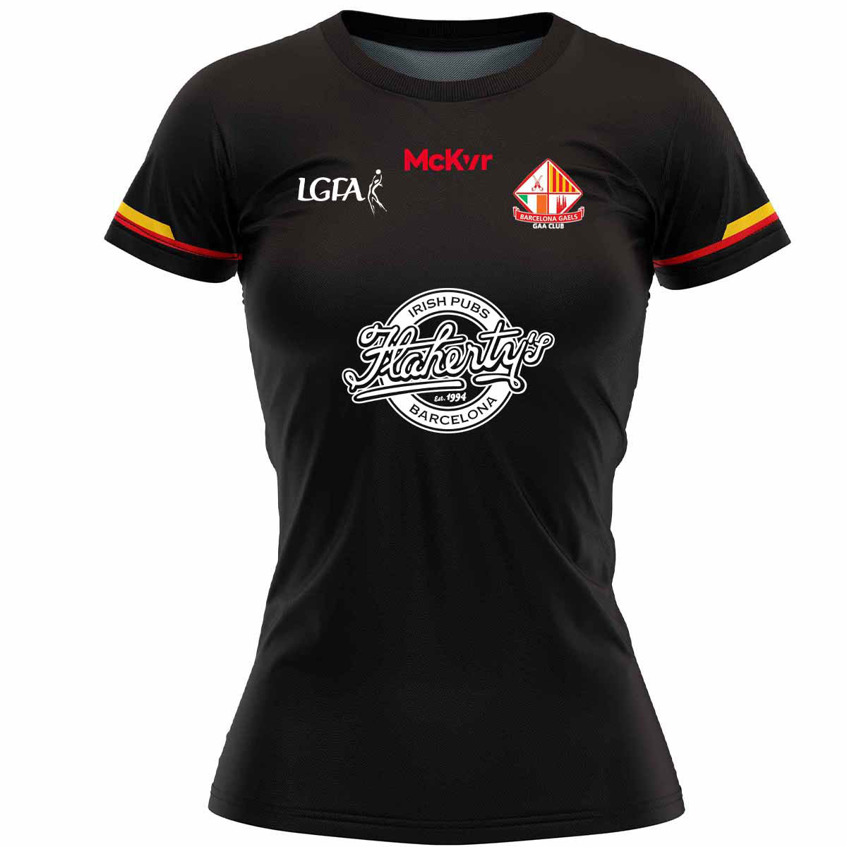 Mc Keever Barcelona Gaels LGFA Training Jersey - Womens - Black