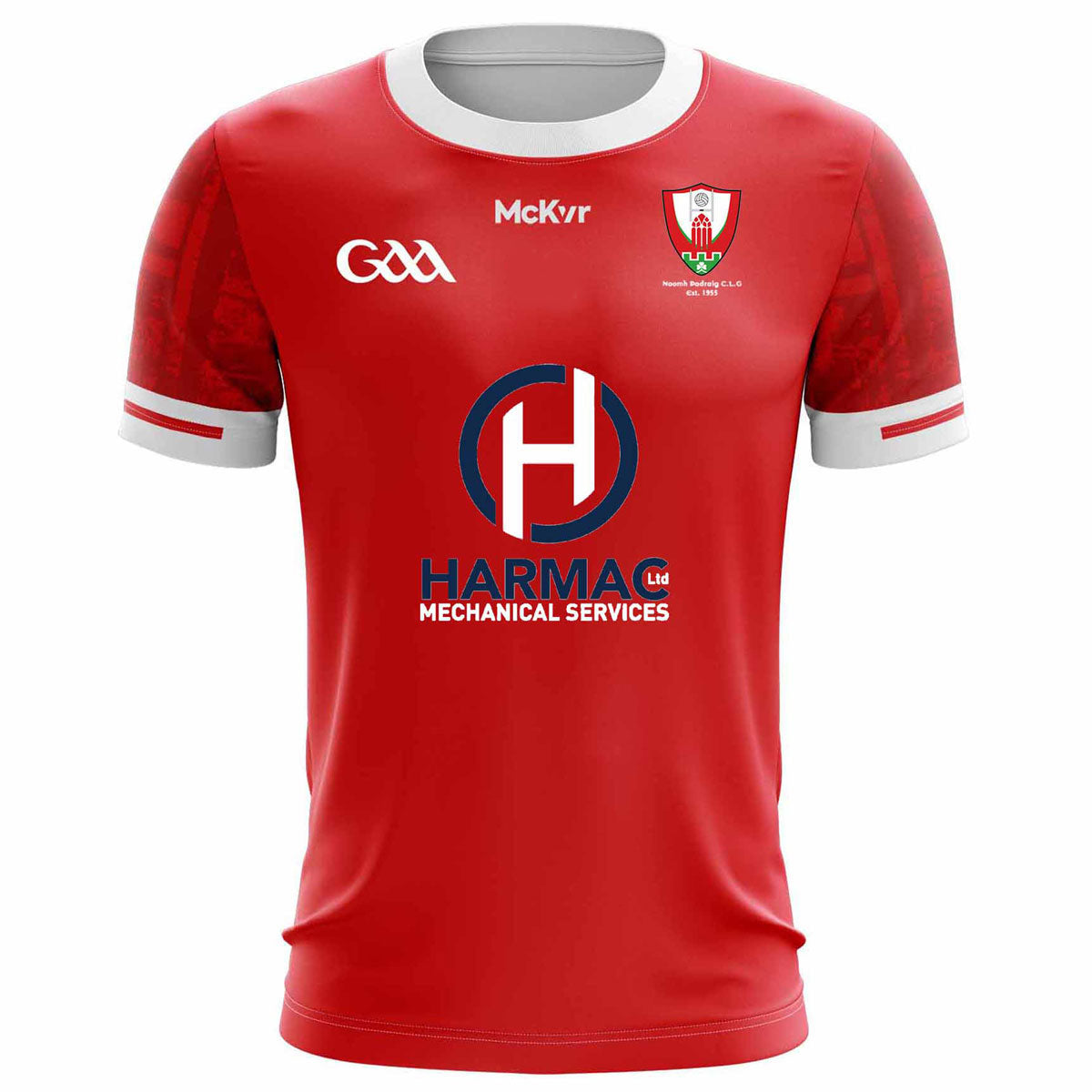 Mc Keever Dromahair GAA Playing Jersey - Adult - Red