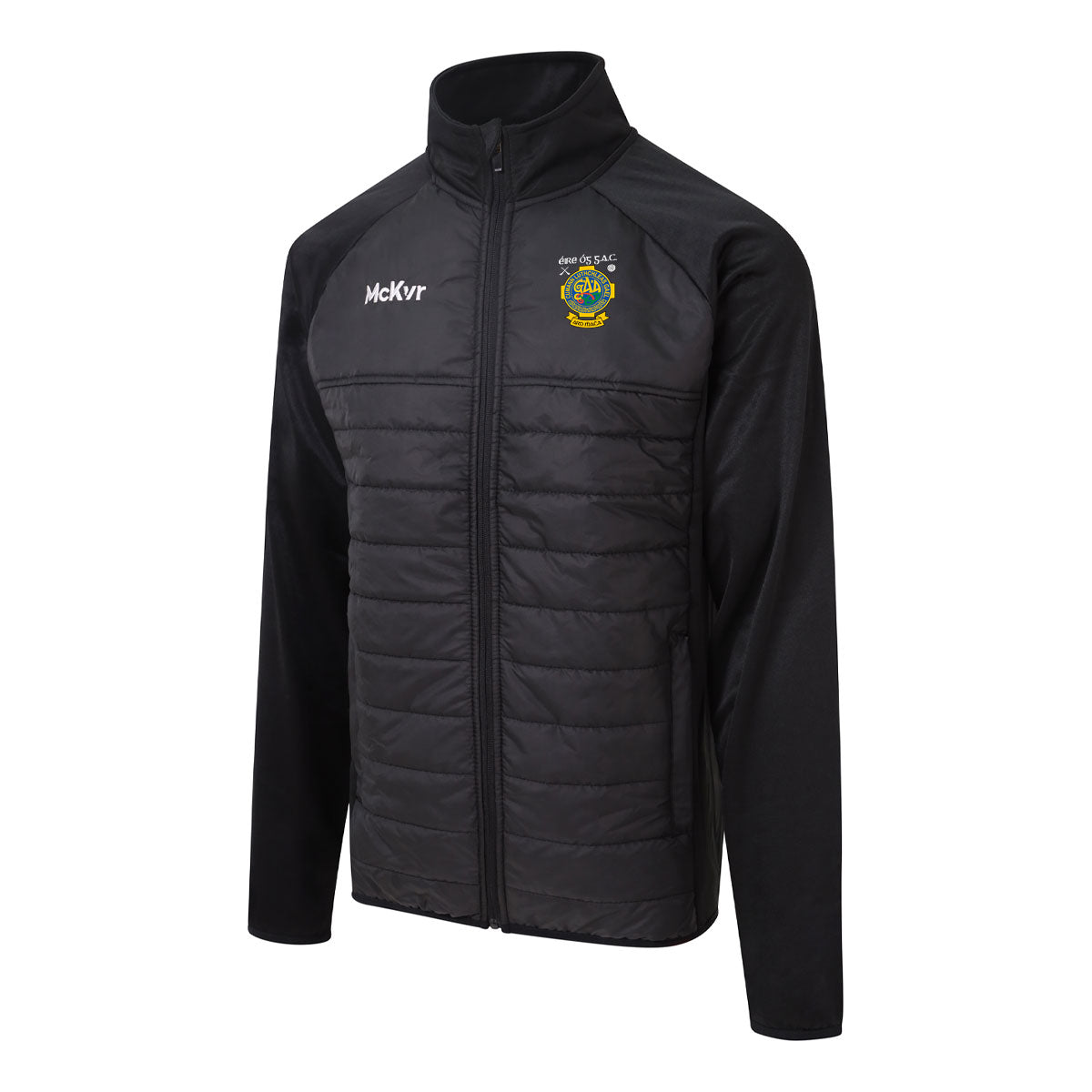 Mc Keever Eire Og GAC Craigavon Core 22 Hybrid Jacket - Youth - Black