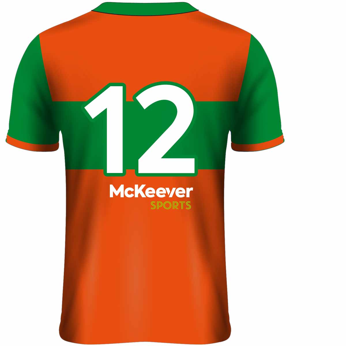 Mc Keever Eire Og GAC Numbered Senior Playing Jersey - Youth - Orange