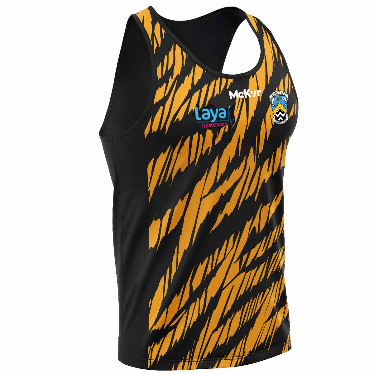 Mc Keever Fermoy GAA Sleeveless Vest - Adult - Black