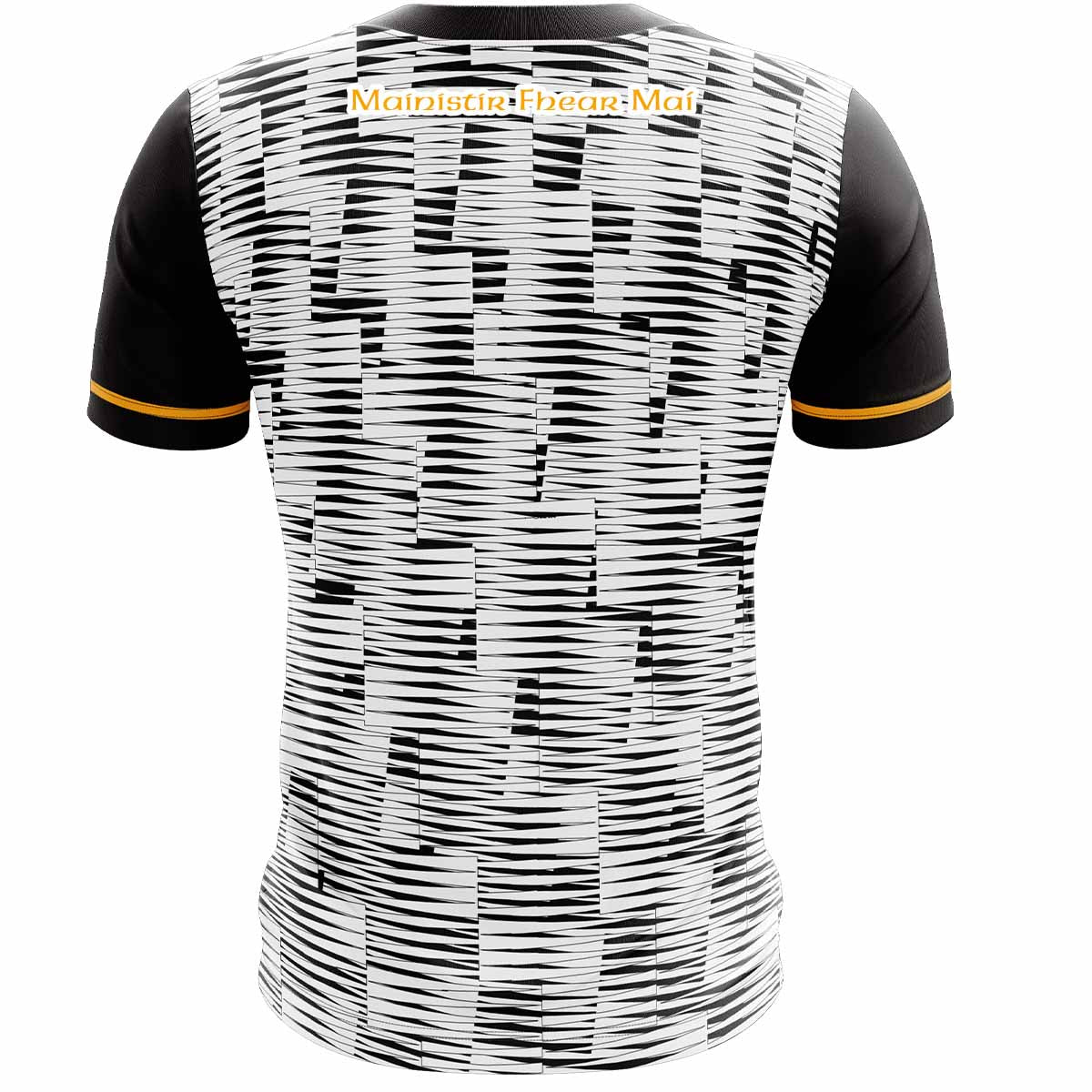 Mc Keever Fermoy GAA Training Jersey - Adult - White/Black Player Fit