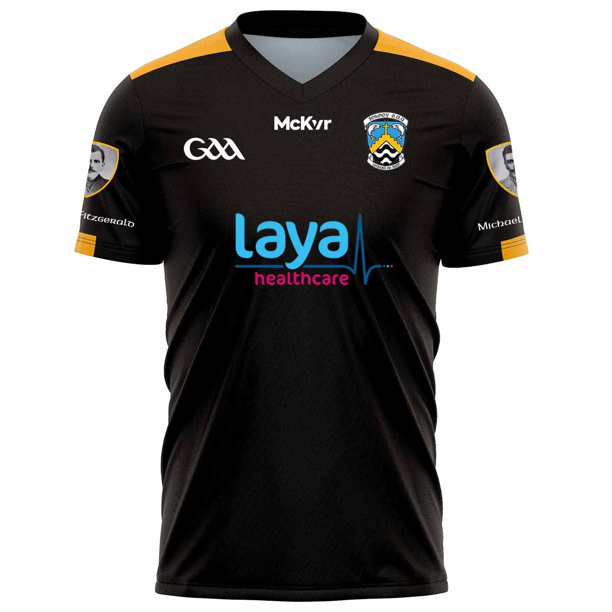 Mc Keever Fermoy GAA Michael Fitzgerald Jersey - Youth - Black