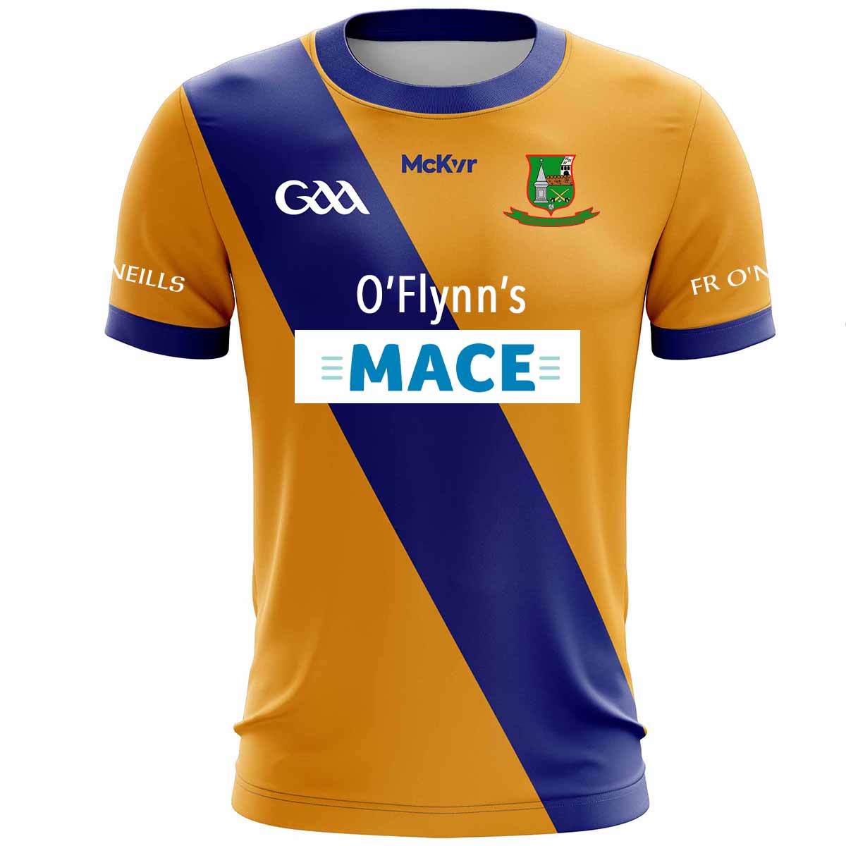 Mc Keever Fr O'Neills GAA Away Keeper Jersey - Adult - Saffron Player Fit