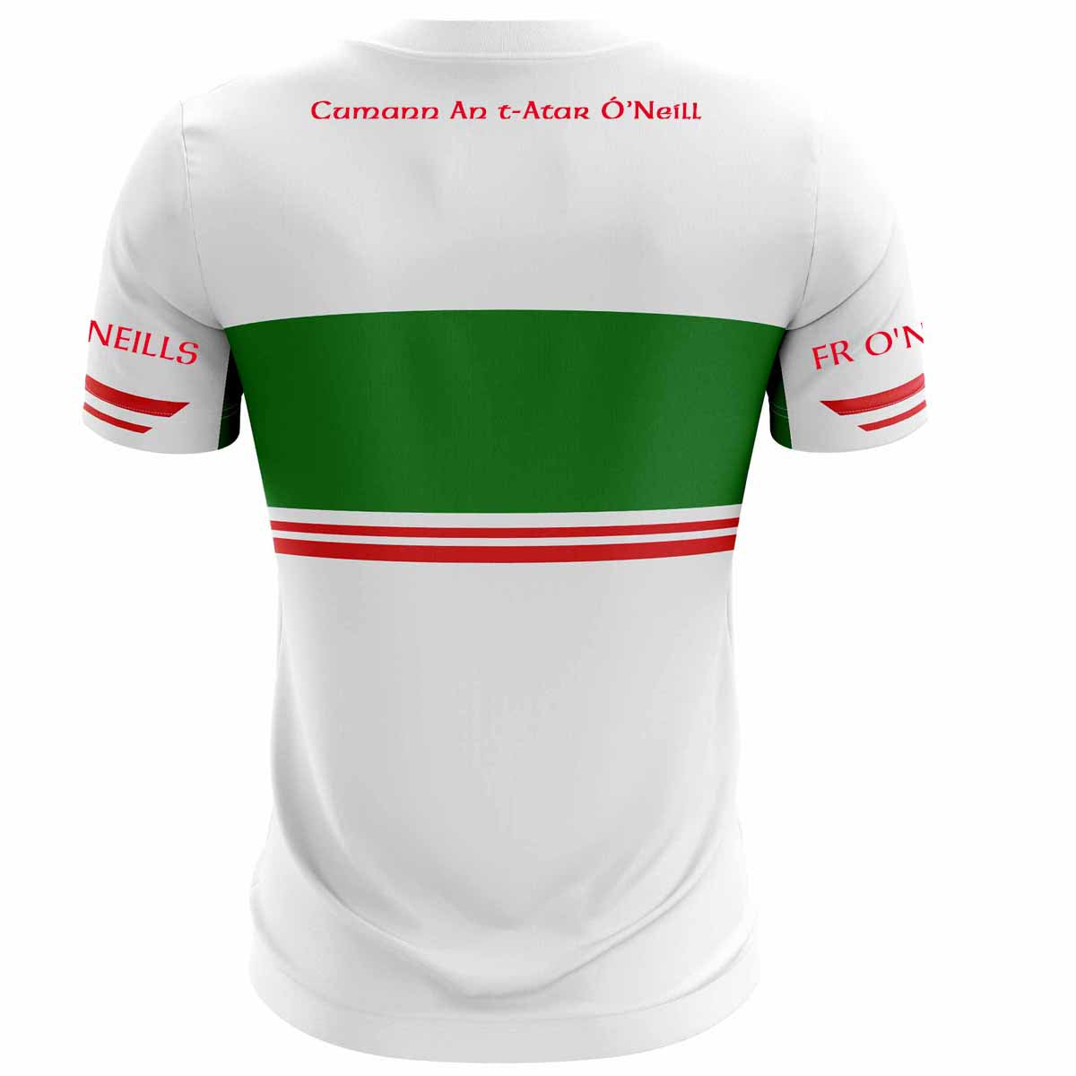 Mc Keever Fr O'Neills GAA Third Jersey - Adult - White Player Fit