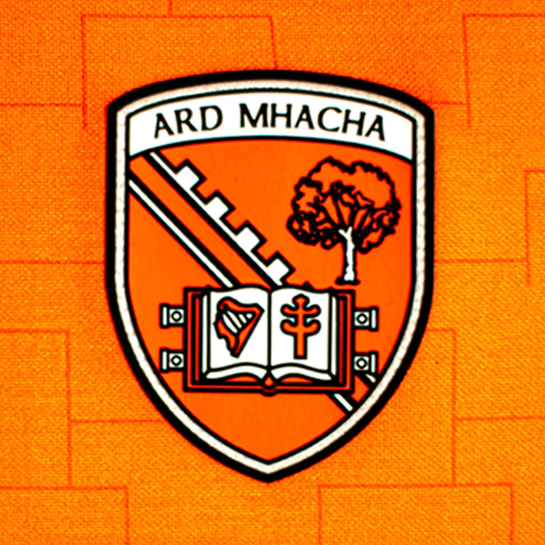 Mc Keever Armagh GAA Official Home Jersey - Infants - Orange/White