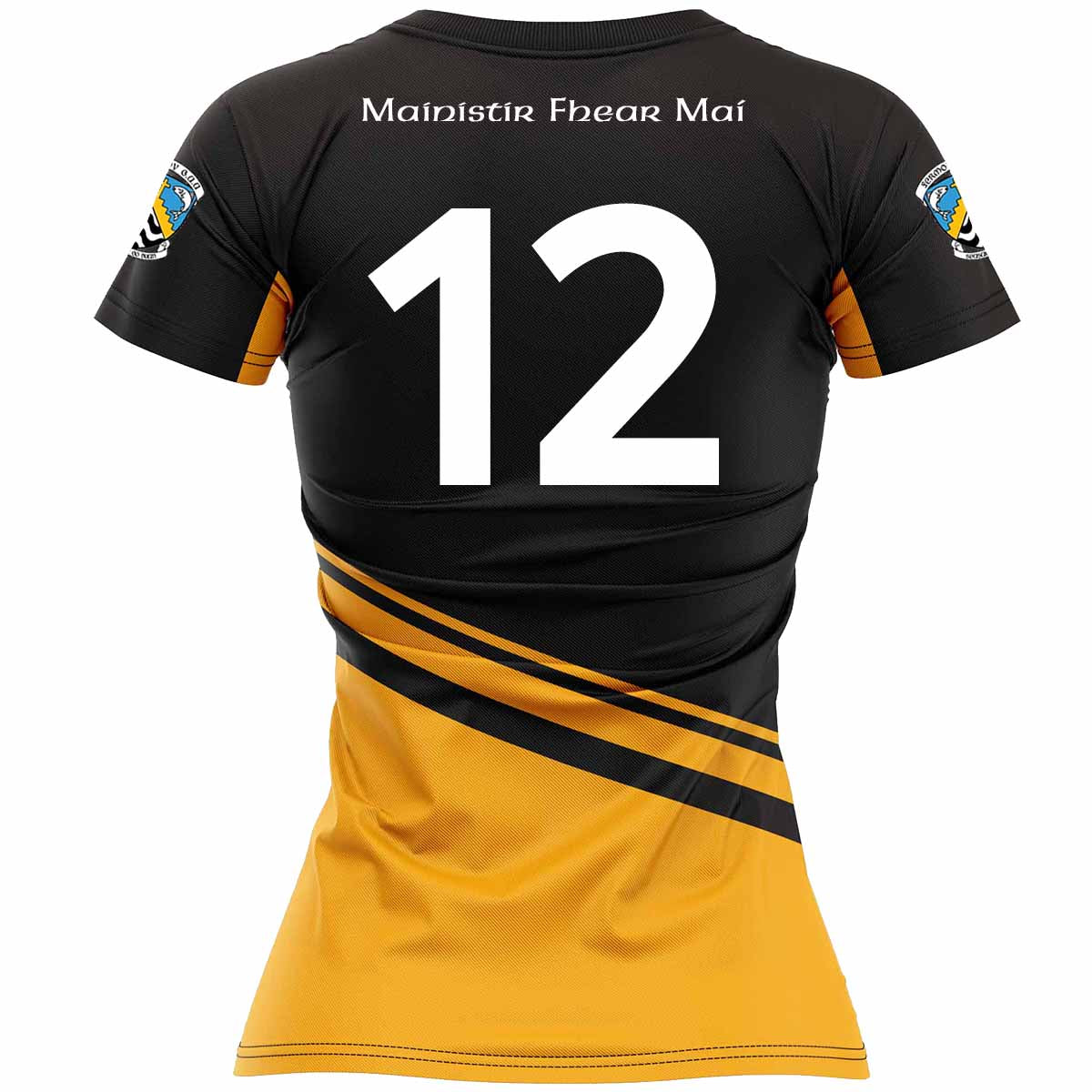 Mc Keever Fermoy GAA Numbered Home Jersey - Womens - Black