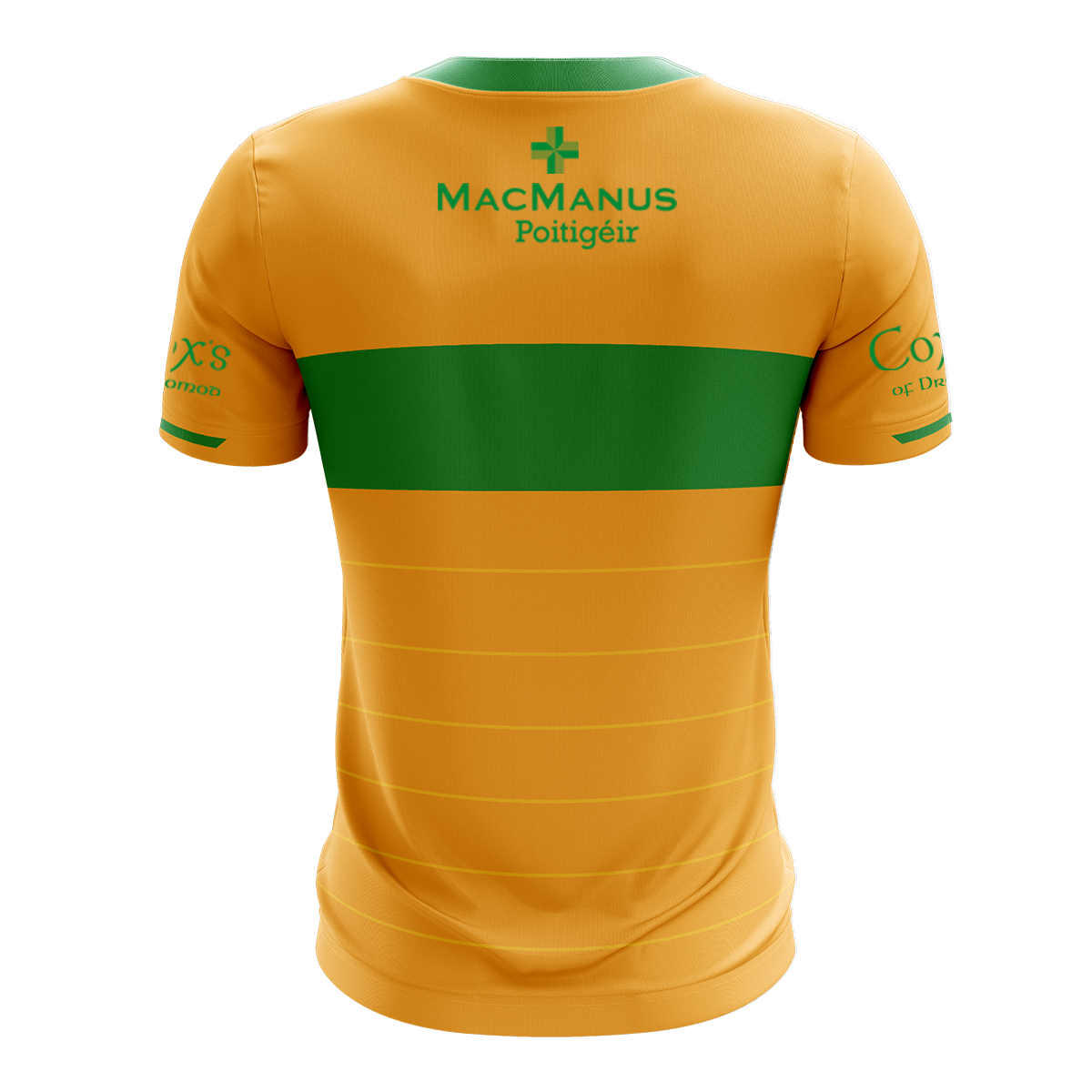 Mc Keever Leitrim GAA Official Away Jersey - Womens - Gold