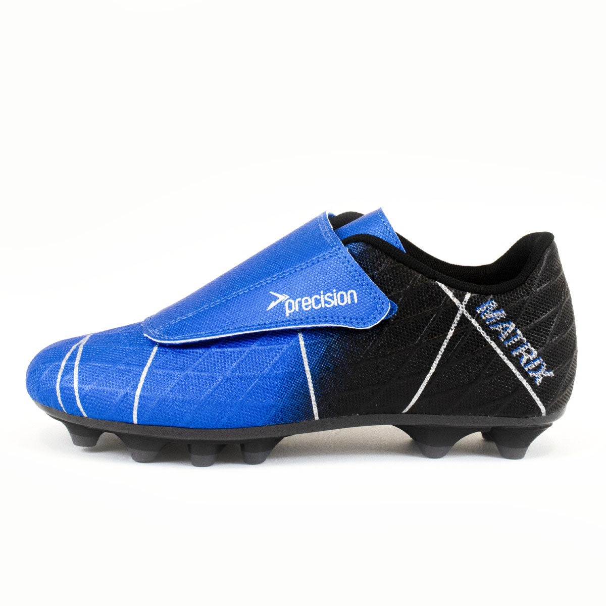 Precision Training Matrix FG Football Boots Youth Blue Black