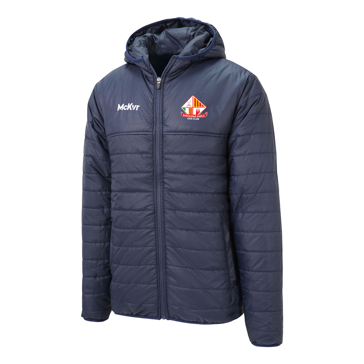 Mc Keever Barcelona Gaels Core 22 Puffa Jacket - Adult - Navy