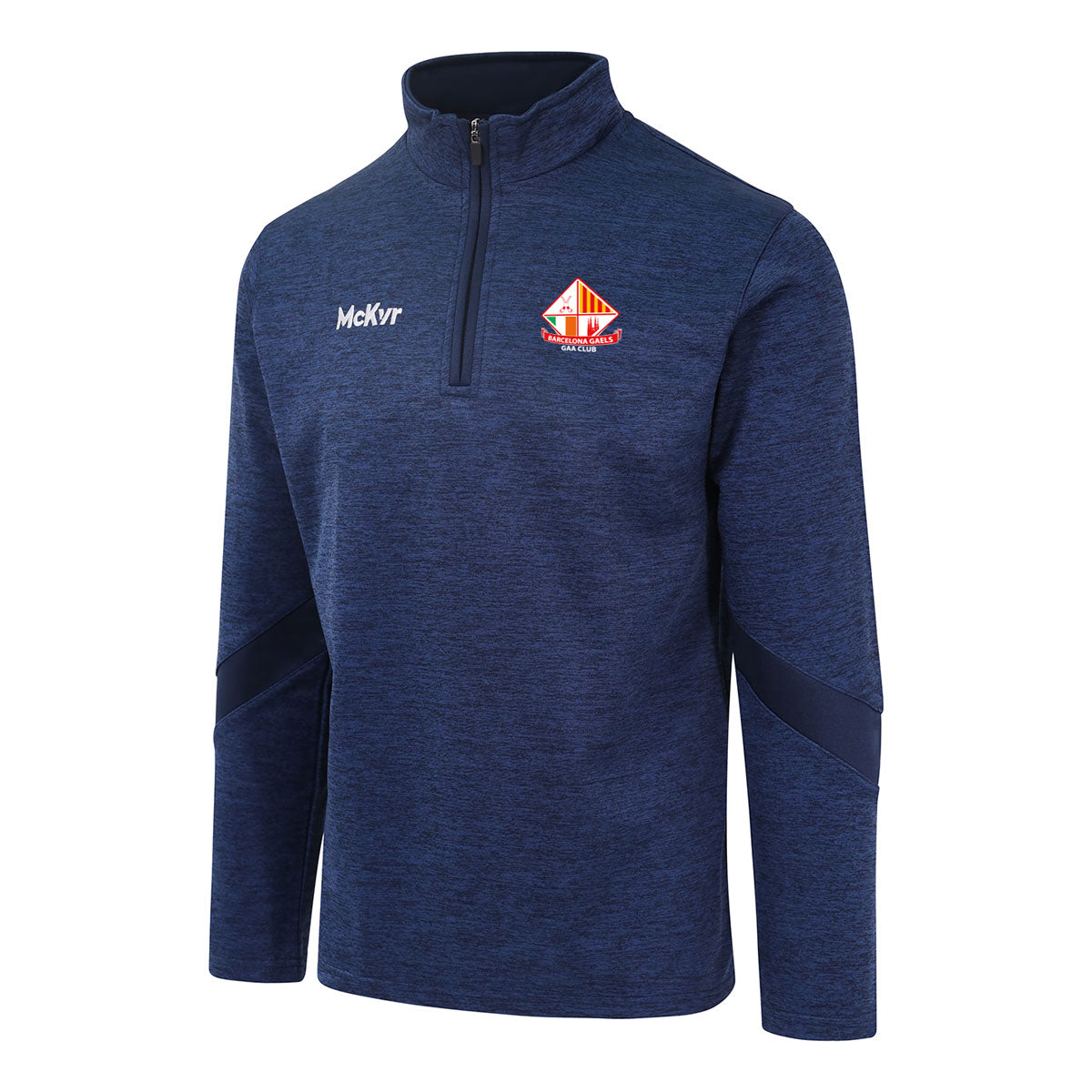 Mc Keever Barcelona Gaels Core 22 1/4 Zip Top - Adult - Navy