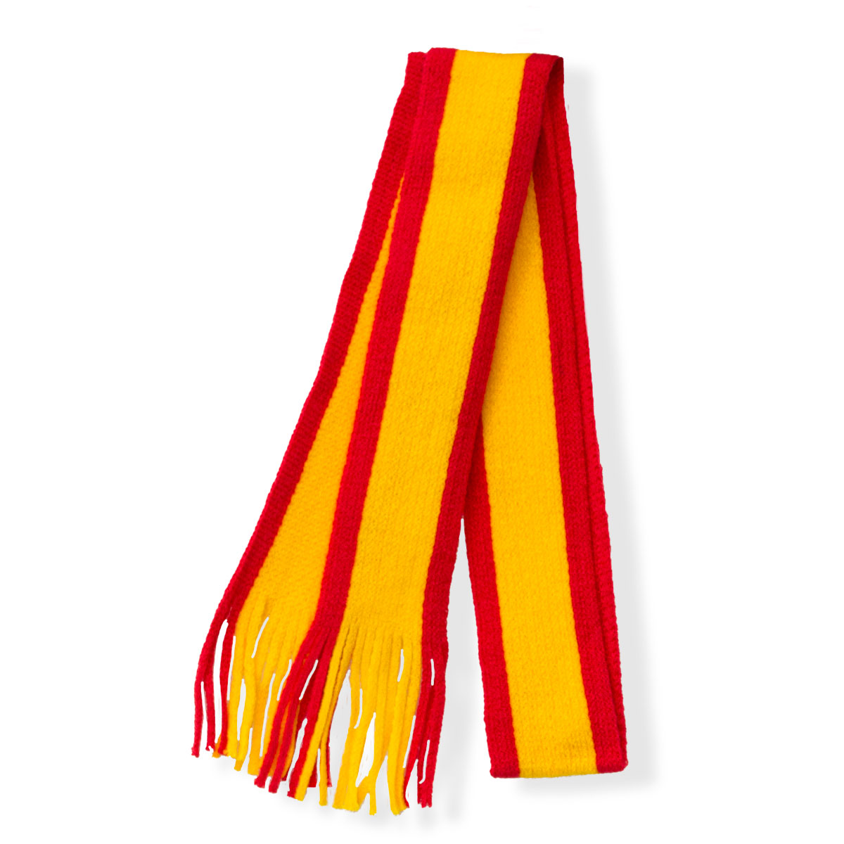 Mc Keever Sports Supporters Mini Scarf - Red/Yellow