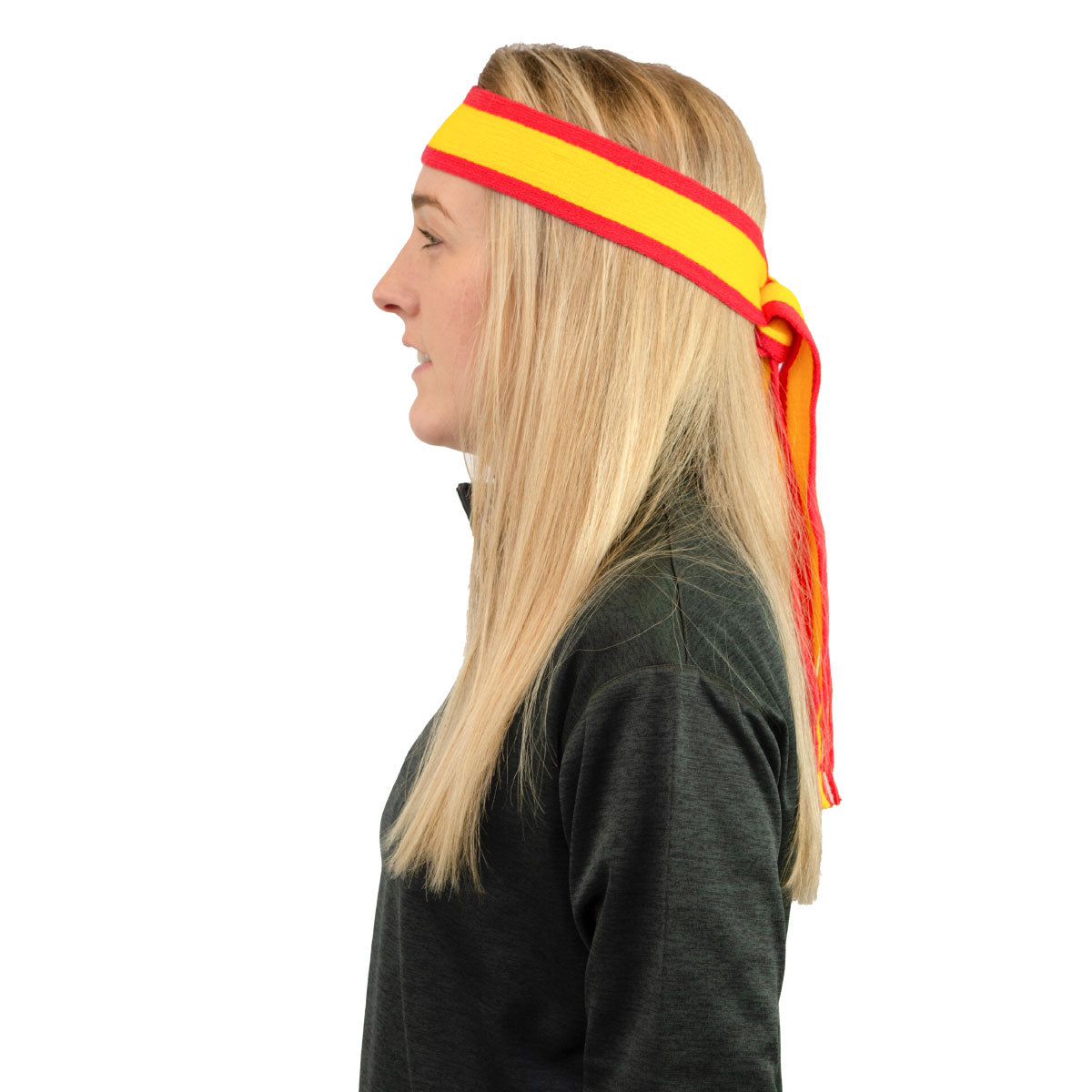 Mc Keever Sports Supporters Mini Scarf - Red/Yellow