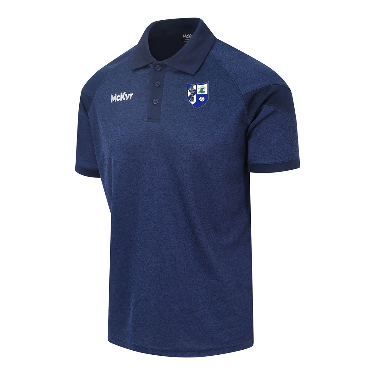 Mc Keever Monasterevan GFC Core 22 Polo Top - Adult - Navy