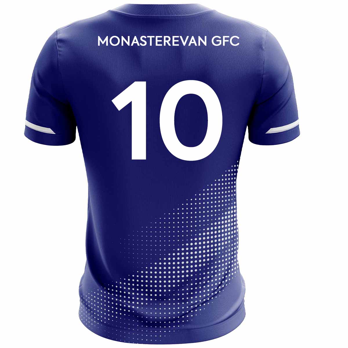 Mc Keever Monasterevan GFC Numbered Playing Jersey 1 - Adult - Royal