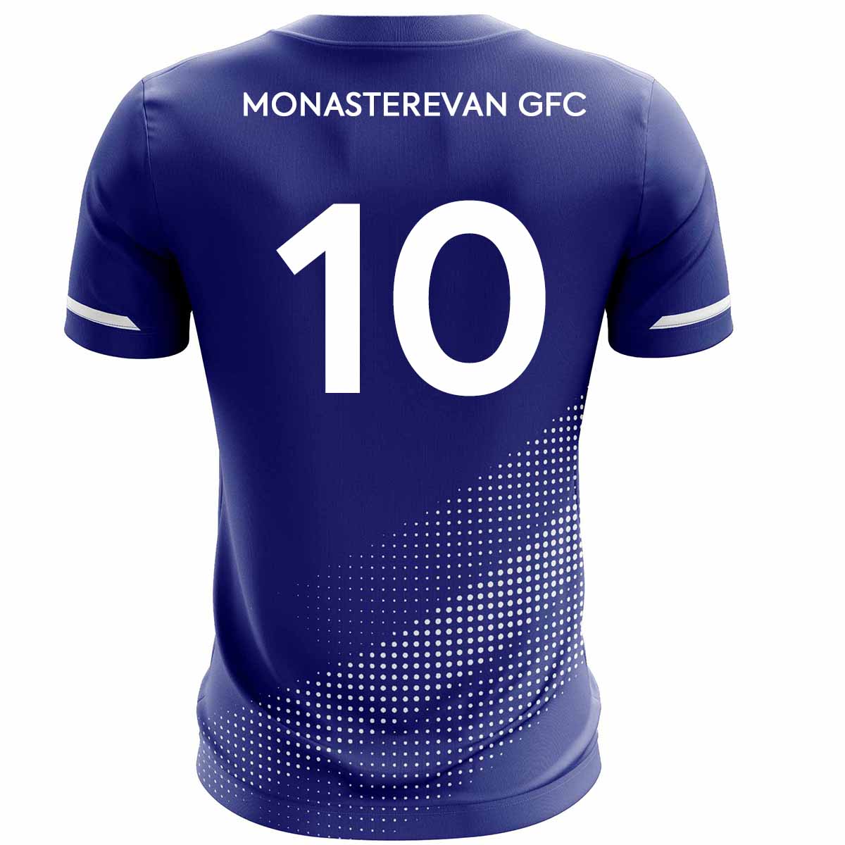 Mc Keever Monasterevan GFC Numbered Playing Jersey 2 - Adult - Royal