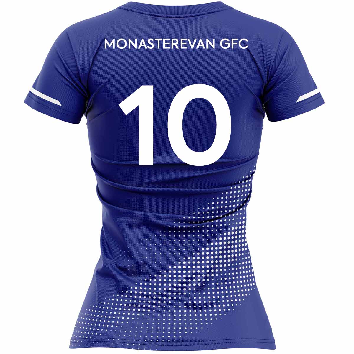 Mc Keever Monasterevan GFC Numbered Playing Jersey 2 - Womens - Royal