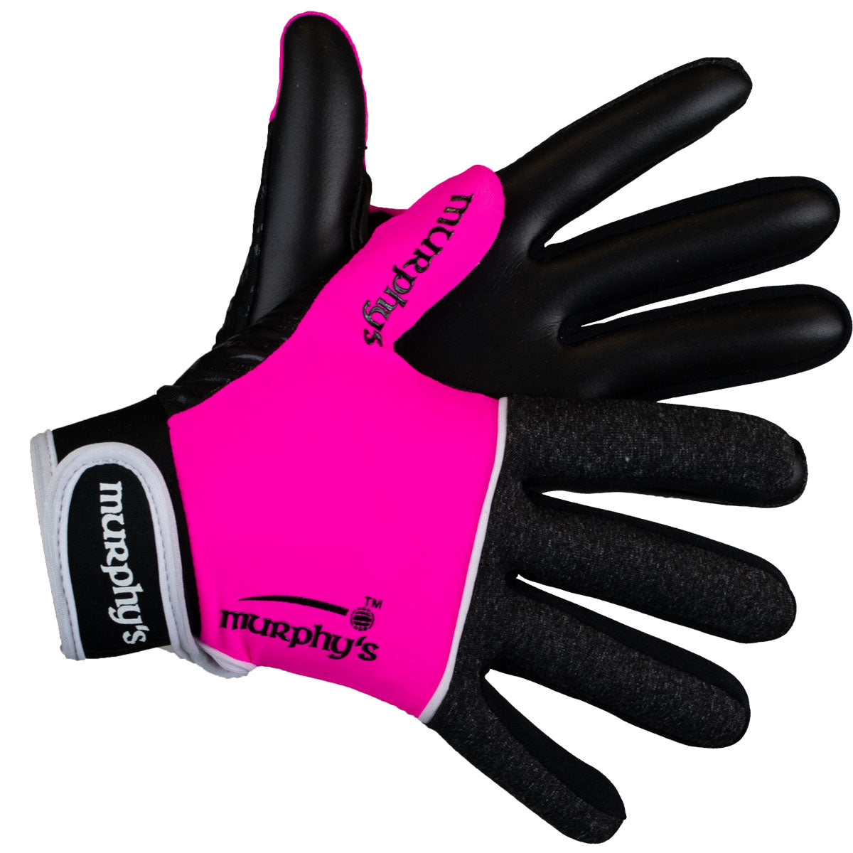 Murphy's V2 Gaelic Gloves - Adult - Pink/Black/White