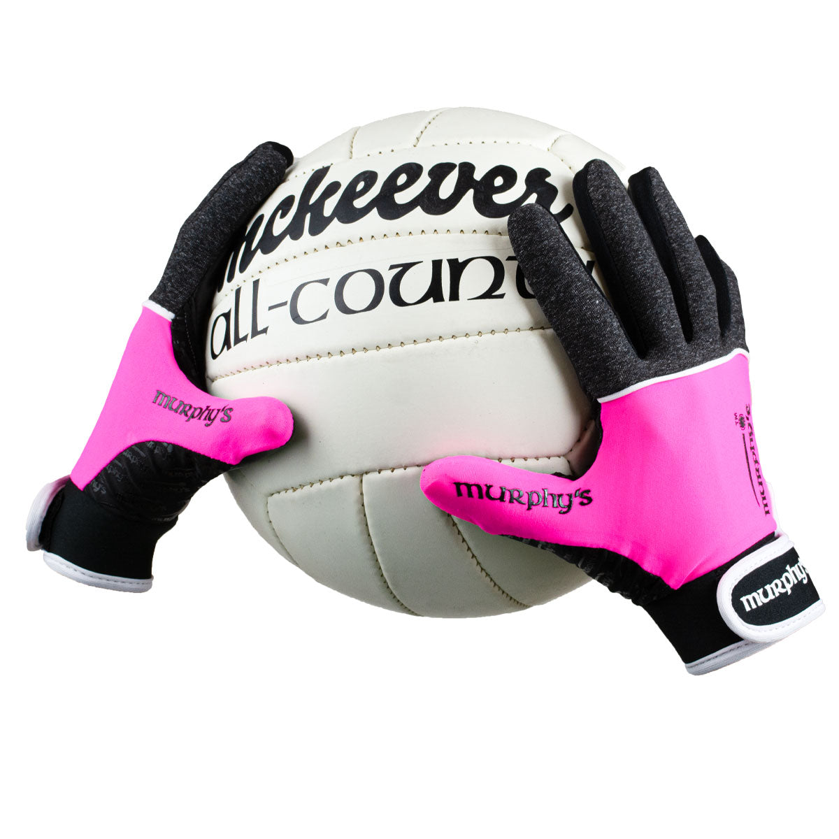 Murphy's V2 Gaelic Gloves - Youth - Pink/Black/White