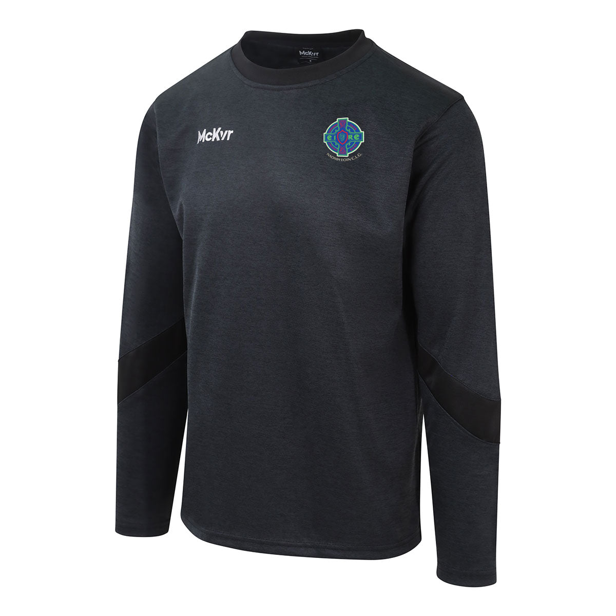 Mc Keever Naomh Eoin CLG Core 22 Sweat Top - Adult - Black