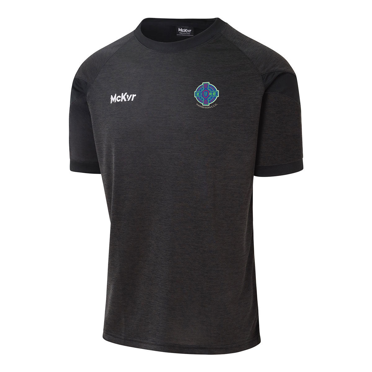 Mc Keever Naomh Eoin CLG Core 22 T-Shirt - Adult - Black