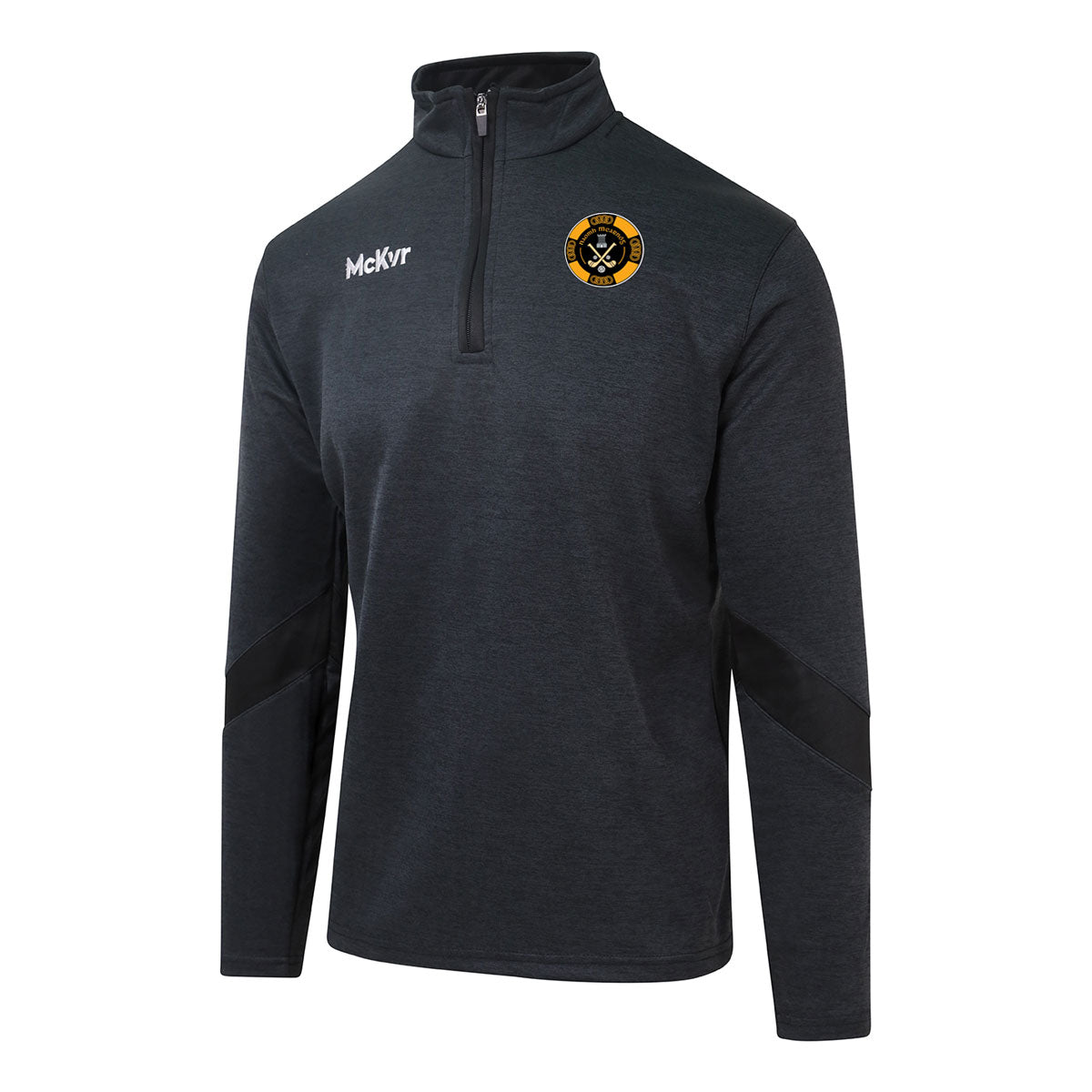 Mc Keever Naomh Mearnog CLG Core 22 1/4 Zip Top - Adult - Black