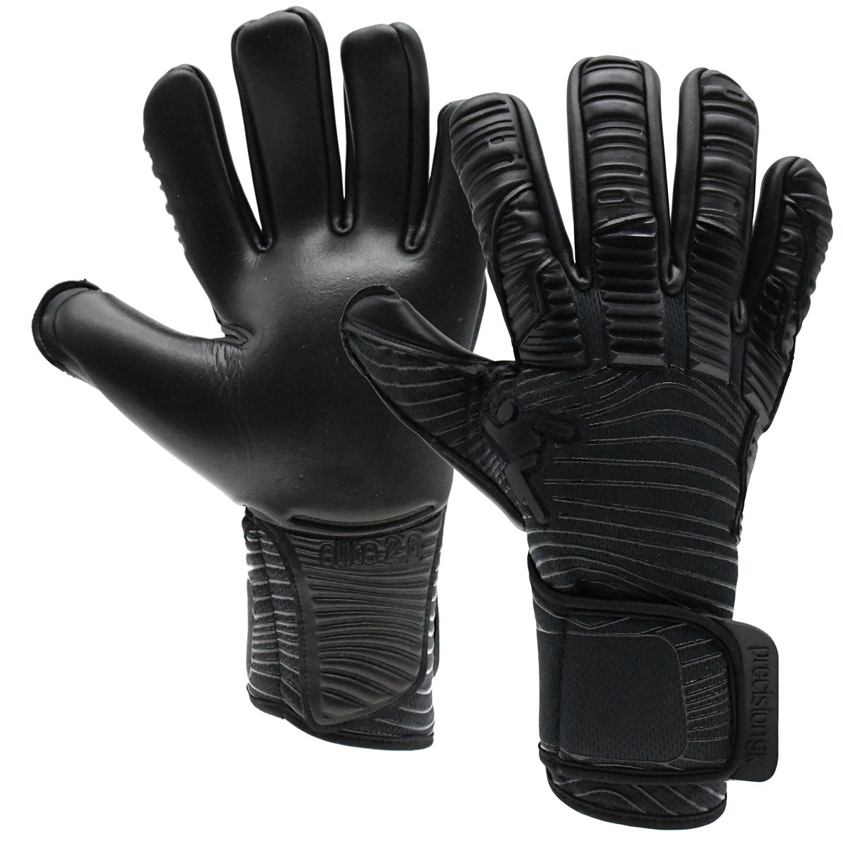 Precision Training Elite 2.0 Blackout Goal Keeper Gloves - Adult