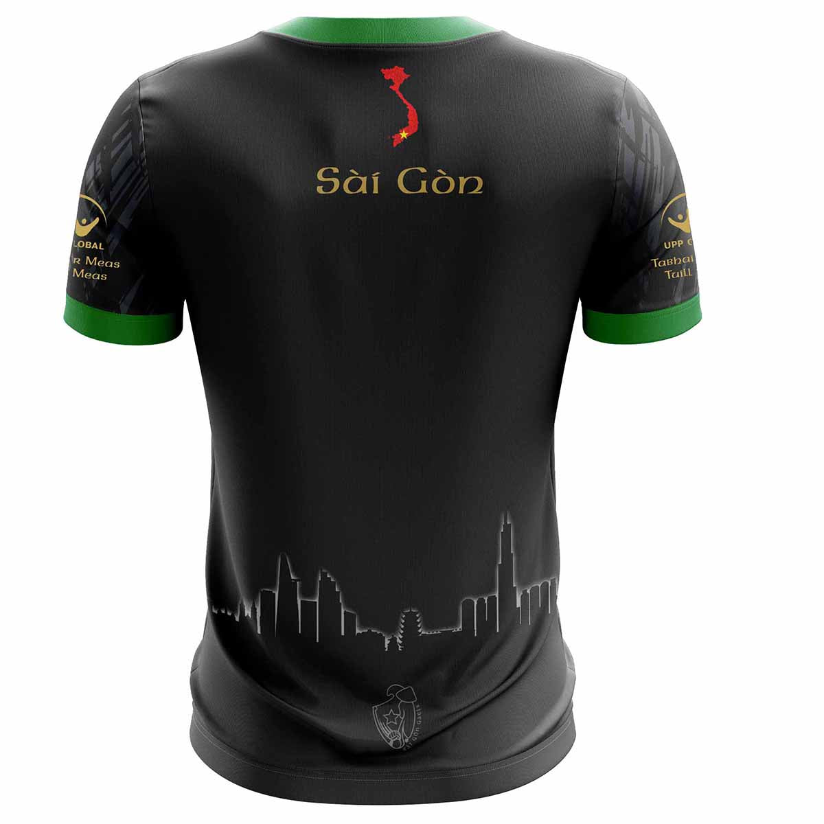 Mc Keever Saigon Gaels GAA Home Jersey - Adult - Black