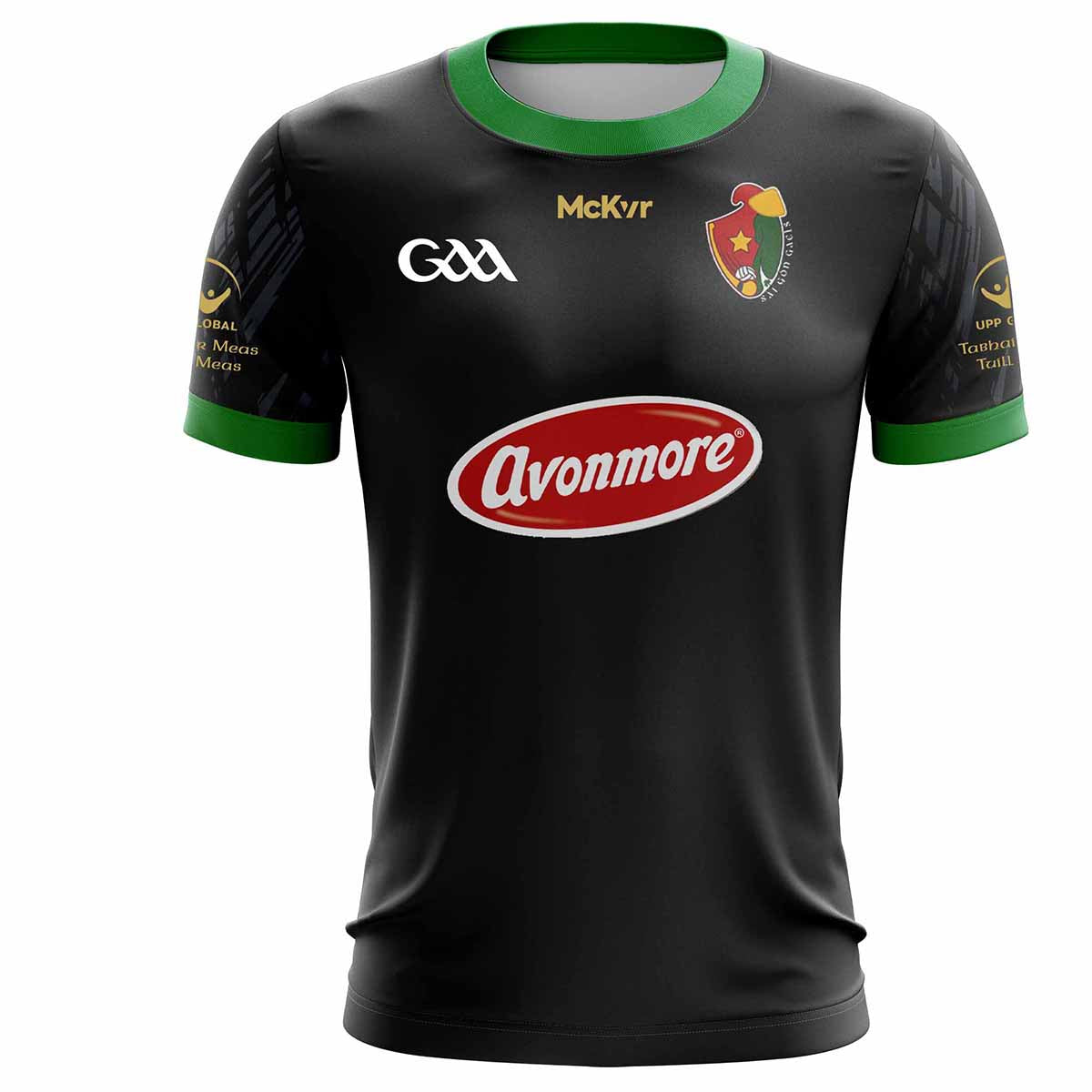 Mc Keever Saigon Gaels GAA Home Jersey - Adult - Black