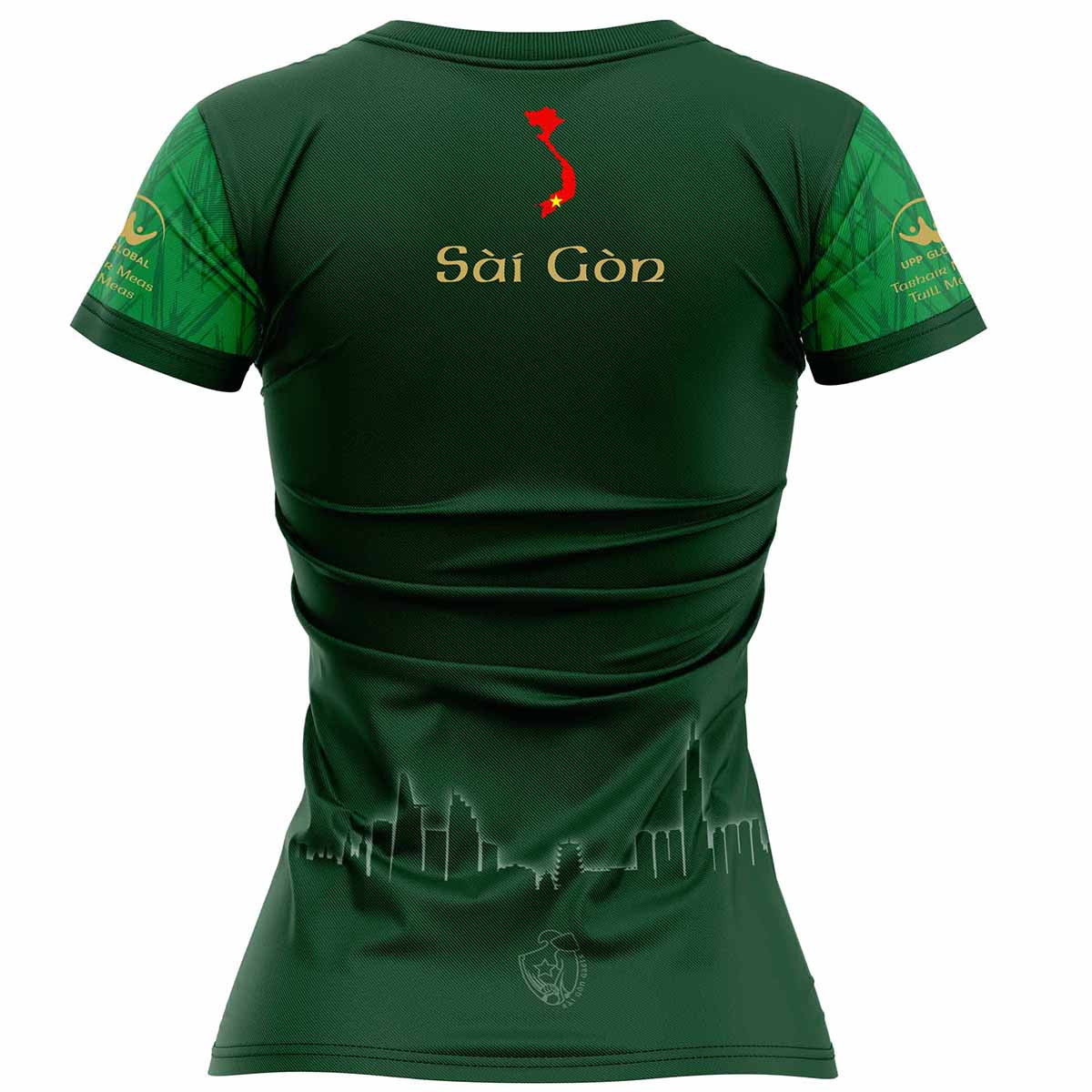 Mc Keever Saigon Gaels GAA Away Jersey - Womens - Green