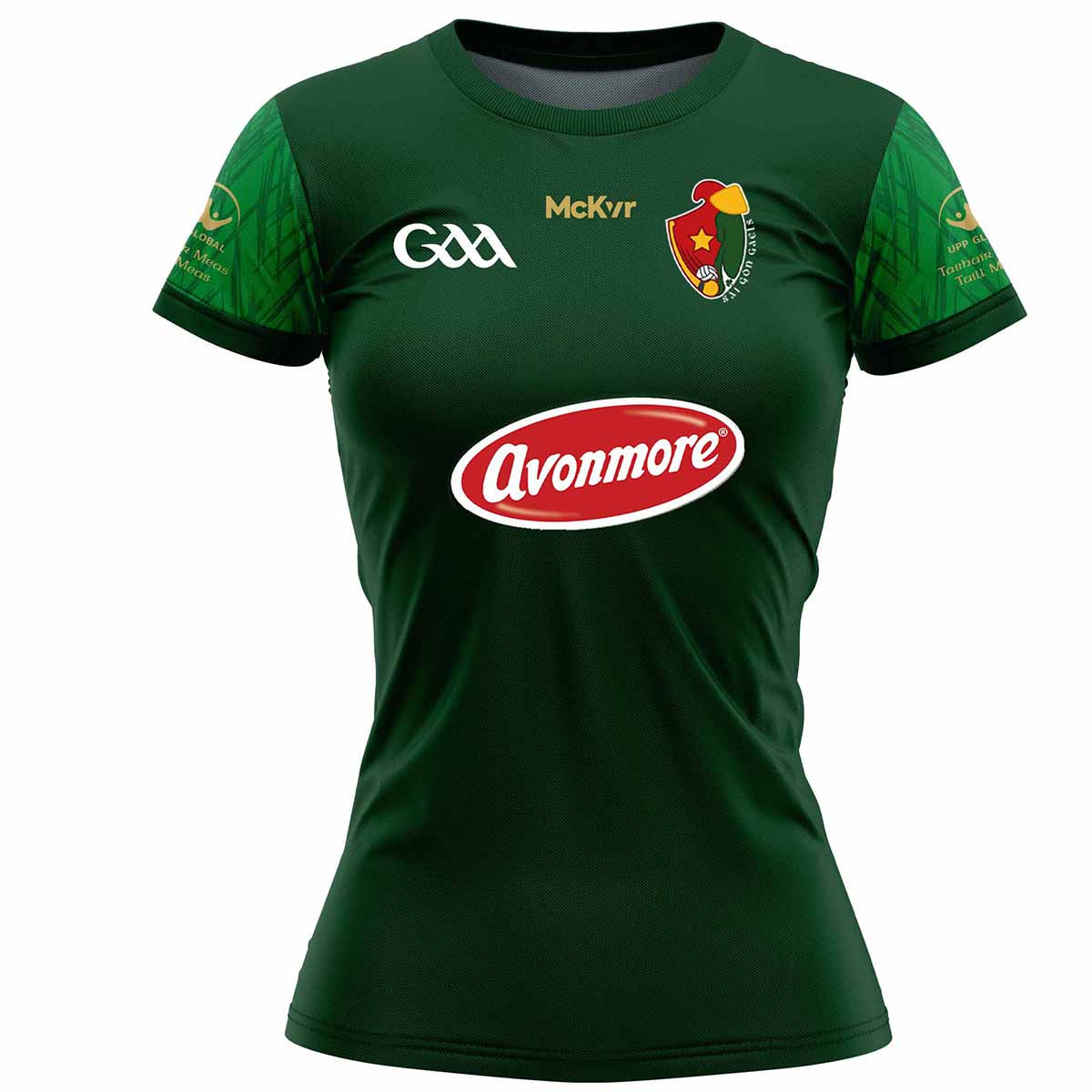 Mc Keever Saigon Gaels GAA Away Jersey - Womens - Green