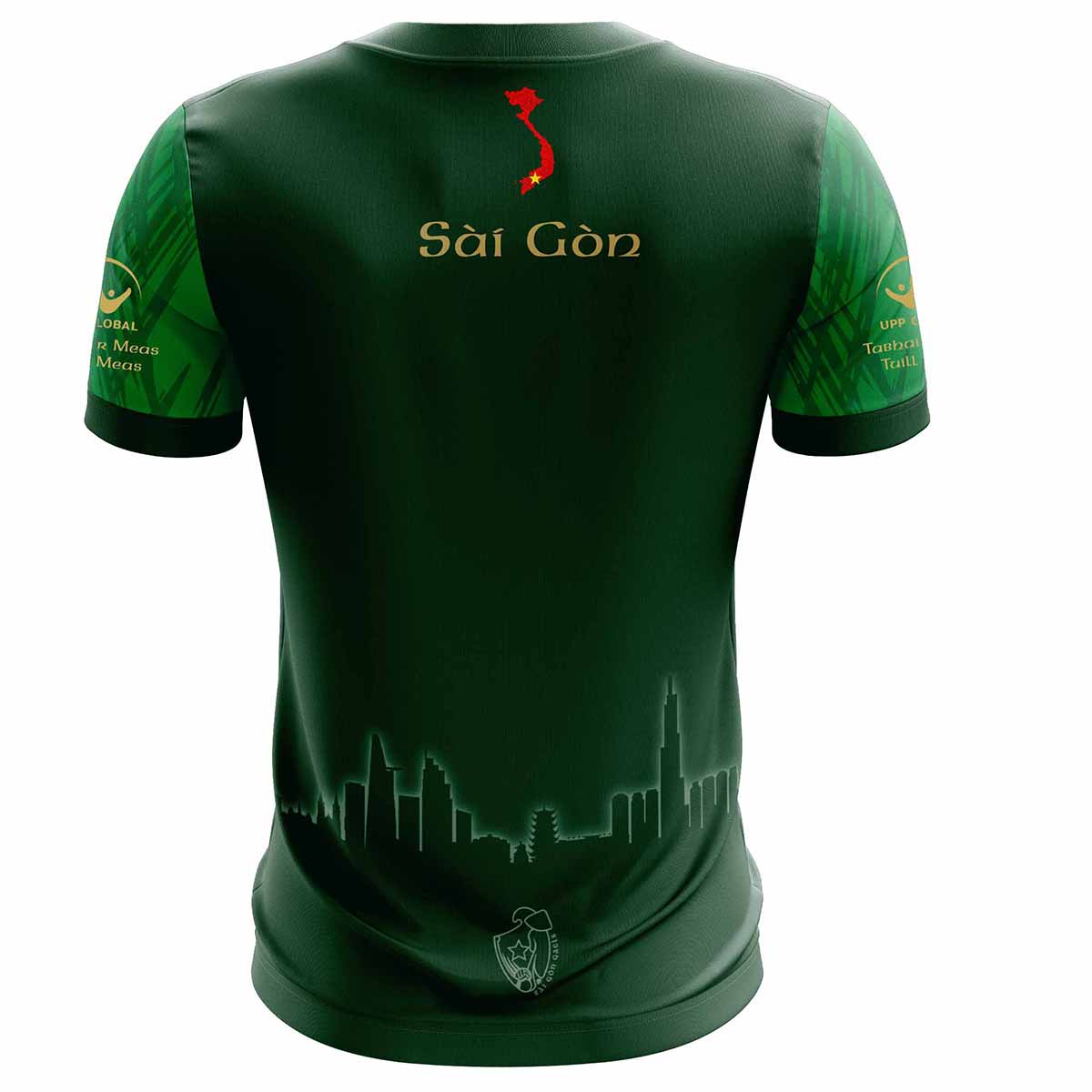 Mc Keever Saigon Gaels GAA Away Jersey - Adult - Green Player Fit