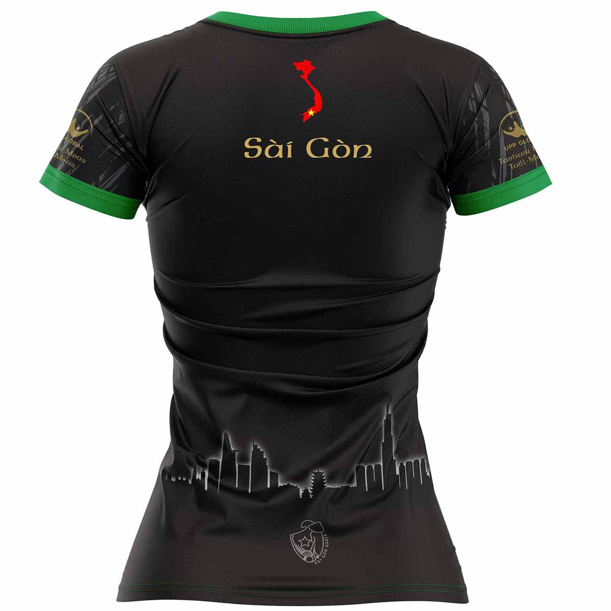 Mc Keever Saigon Gaels GAA Home Jersey - Womens - Black