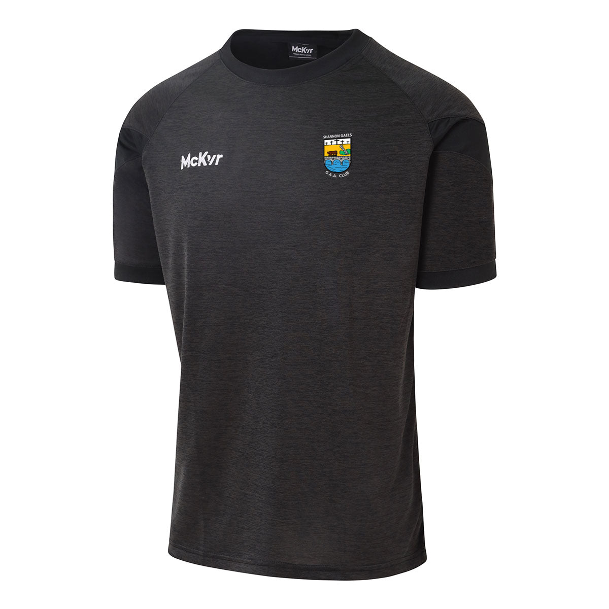 Mc Keever Shannon Gaels GAA Core 22 T-Shirt - Adult - Black