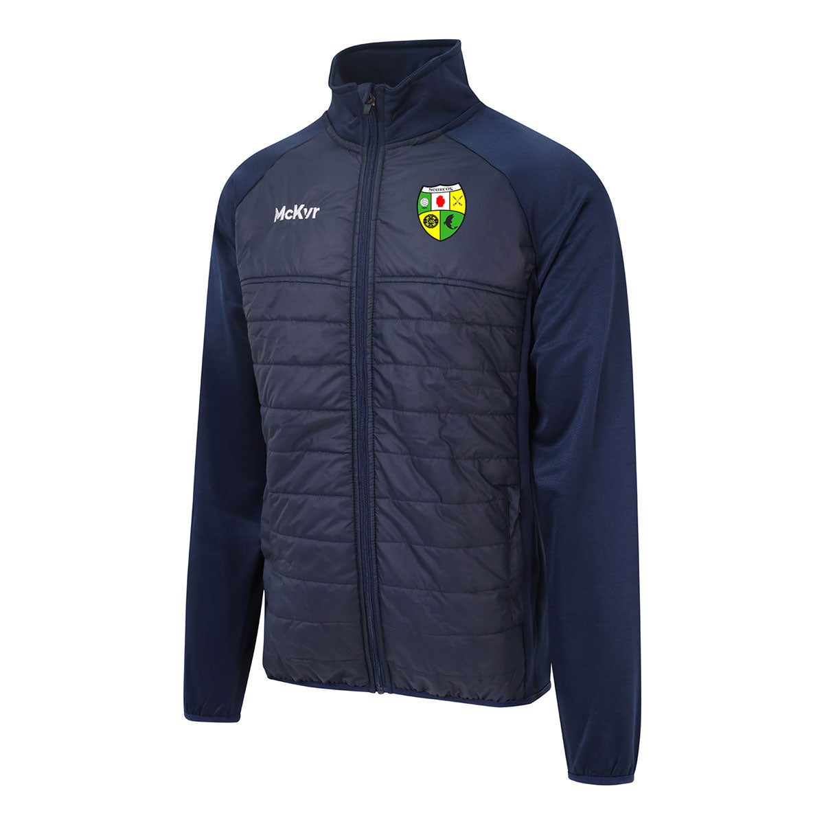 Mc Keever Shercock GFC Core 22 Hybrid Jacket - Youth - Navy – McKeever ...