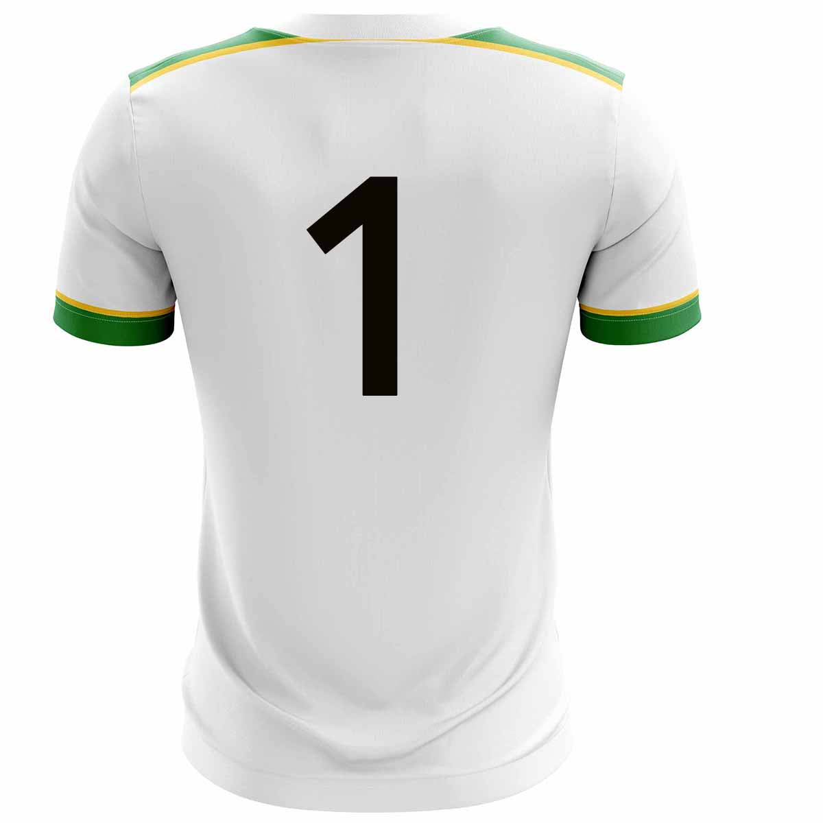 Mc Keever St Gabriels GAA Numbered Goalkeeper Jersey - Adult - White