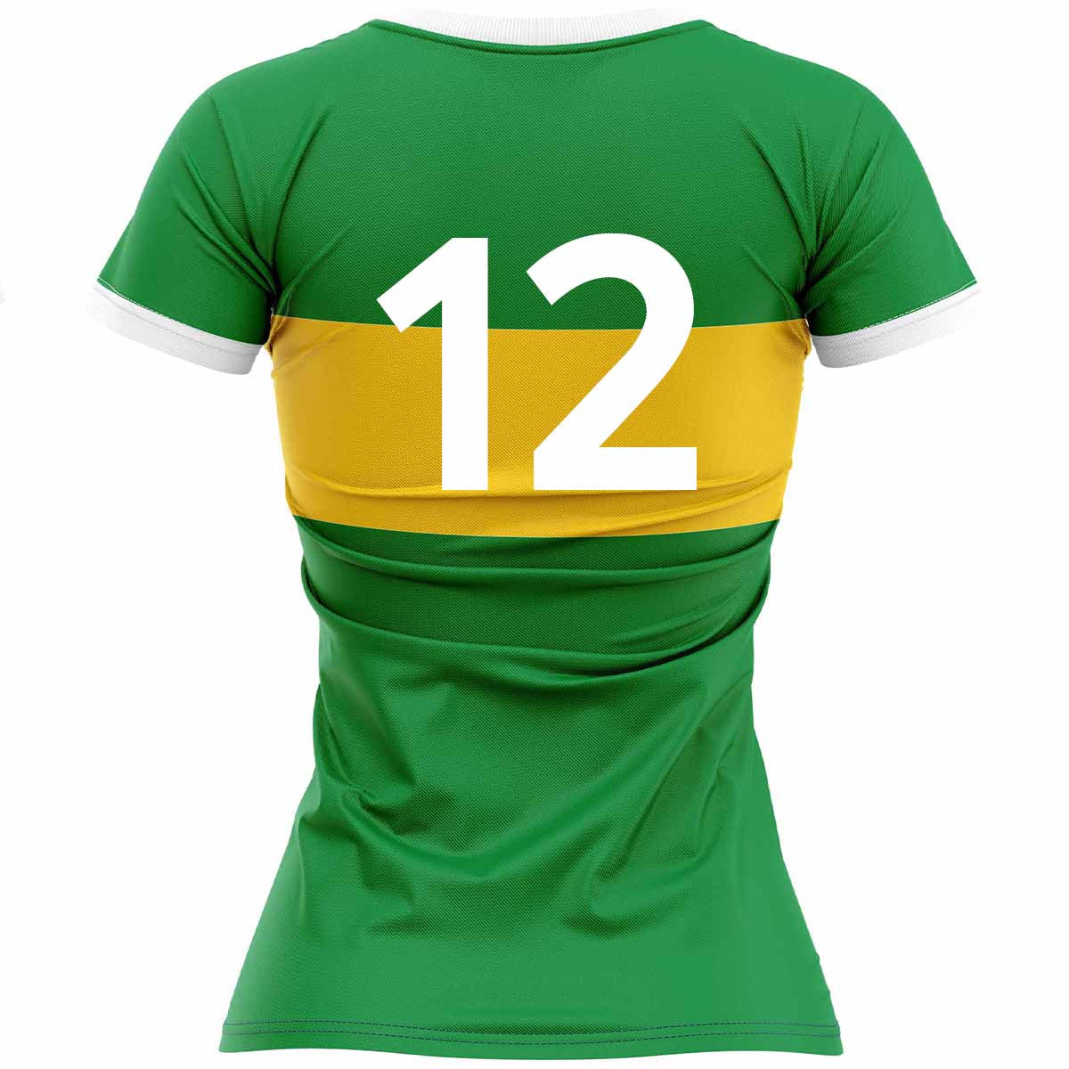 Mc Keever St Gabriels GAA Numbered Playing Jersey - Womens - Green