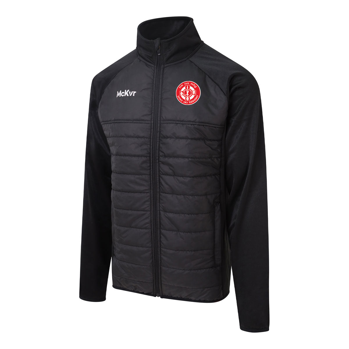 Mc Keever Tir na nOg GAA Core 22 Hybrid Jacket - Adult - Black