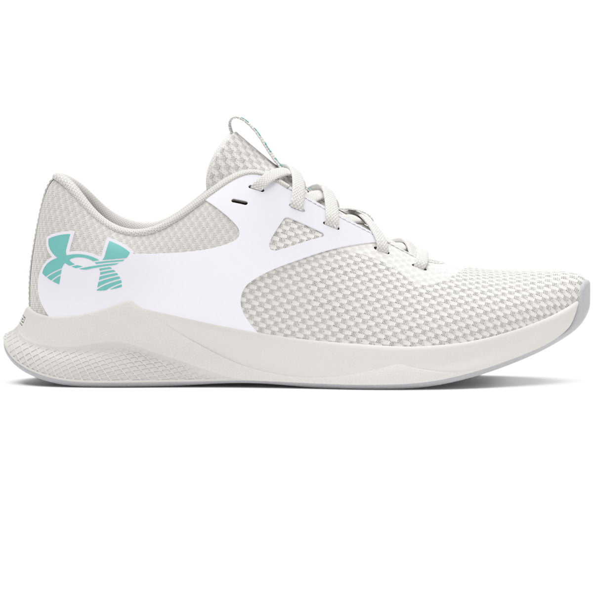 Under Armour Charged Aurora 2 Training Shoes - Womens - White/Clay/Radial Turquoise