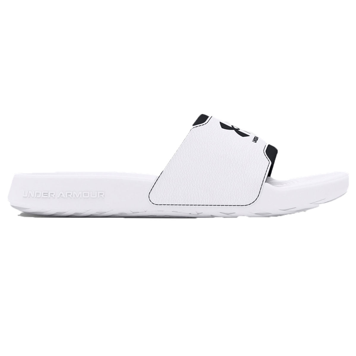 Under Armour Ignite Select Sliders - Adult - White/Black