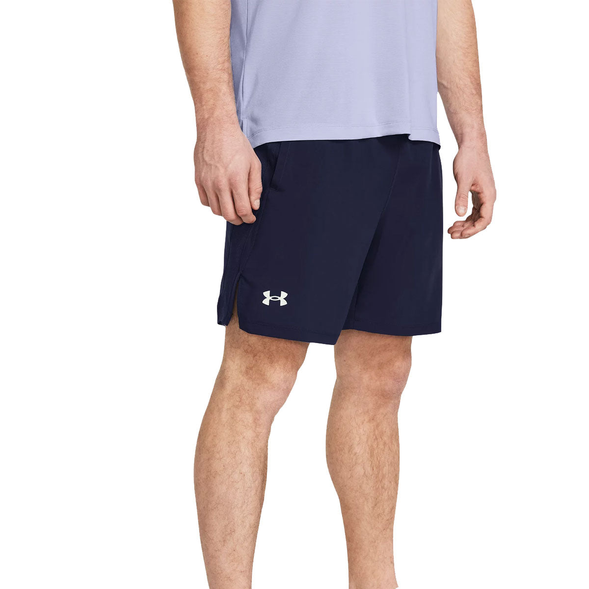 Under Armour Launch 7 inch Running Shorts - Mens - Midnight Navy/Reflective