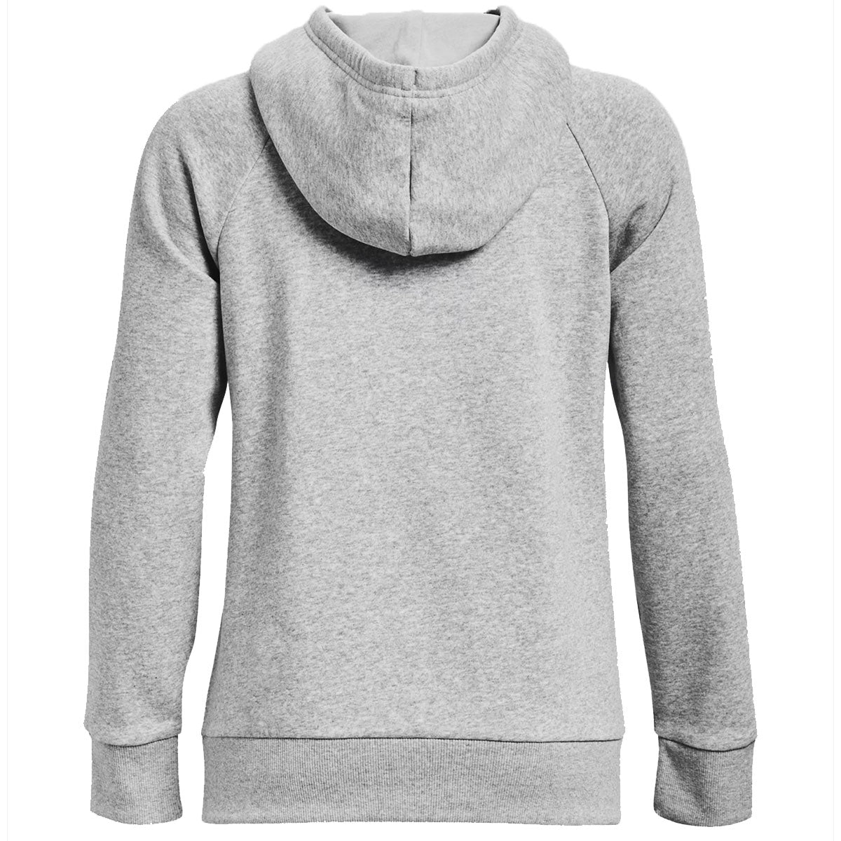 Under Armour Rival Fleece Big Logo Hoodie - Womens - Mod Grey Light Heather/White