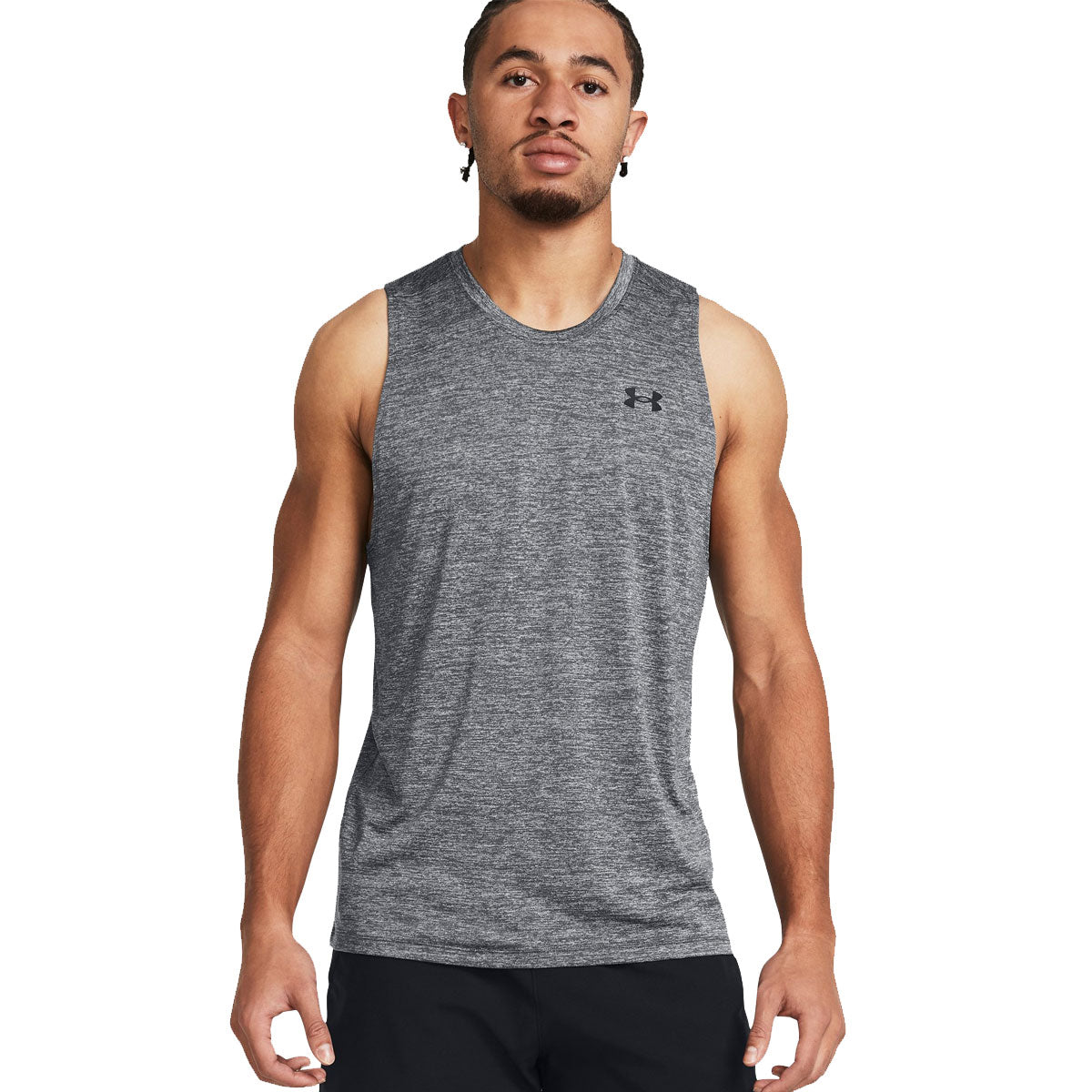 Under Armour Tech Training Tank Top - Mens - Castlerock/Black