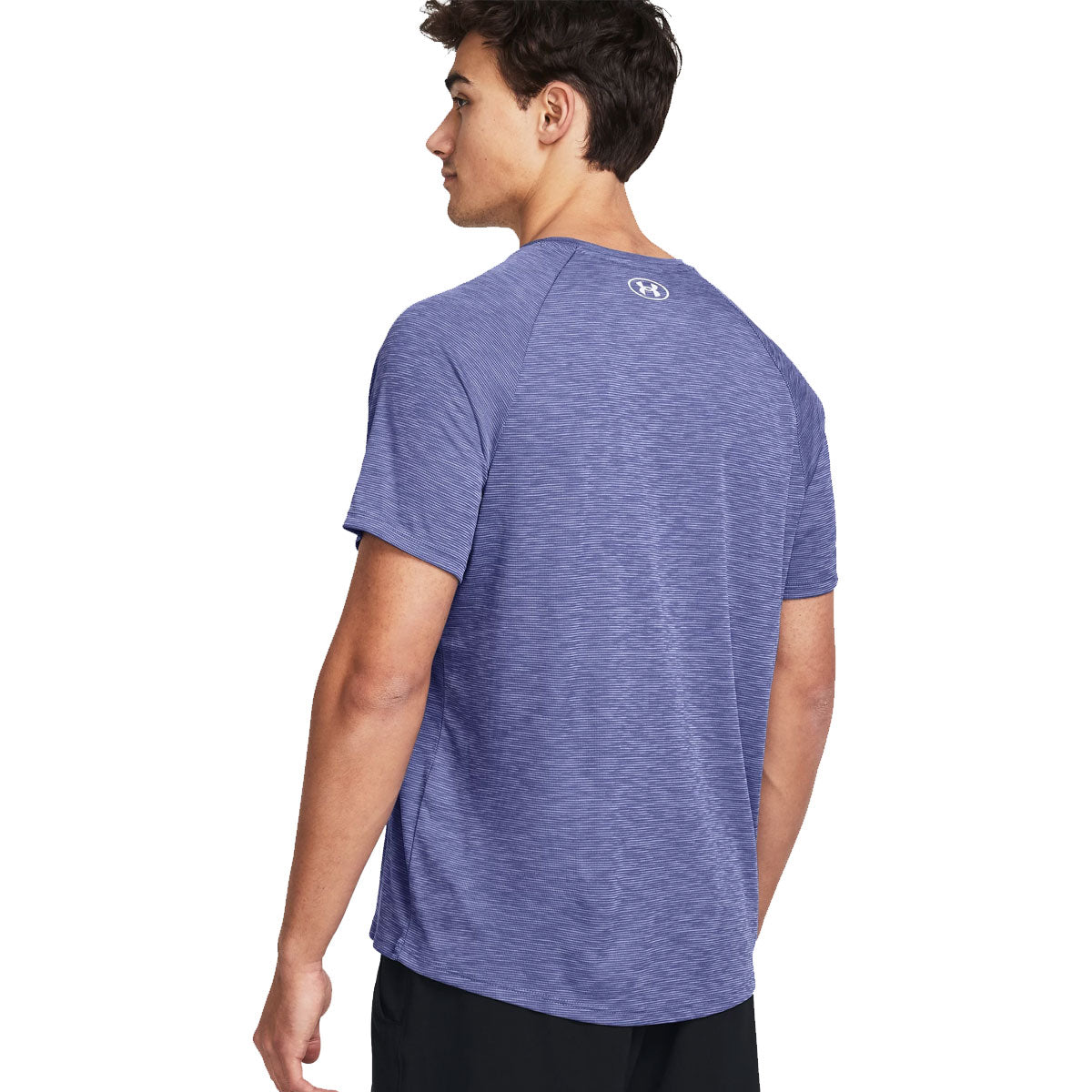 Under Armour Tech Textured Short Sleeve Tee - Mens - Starlight/Black