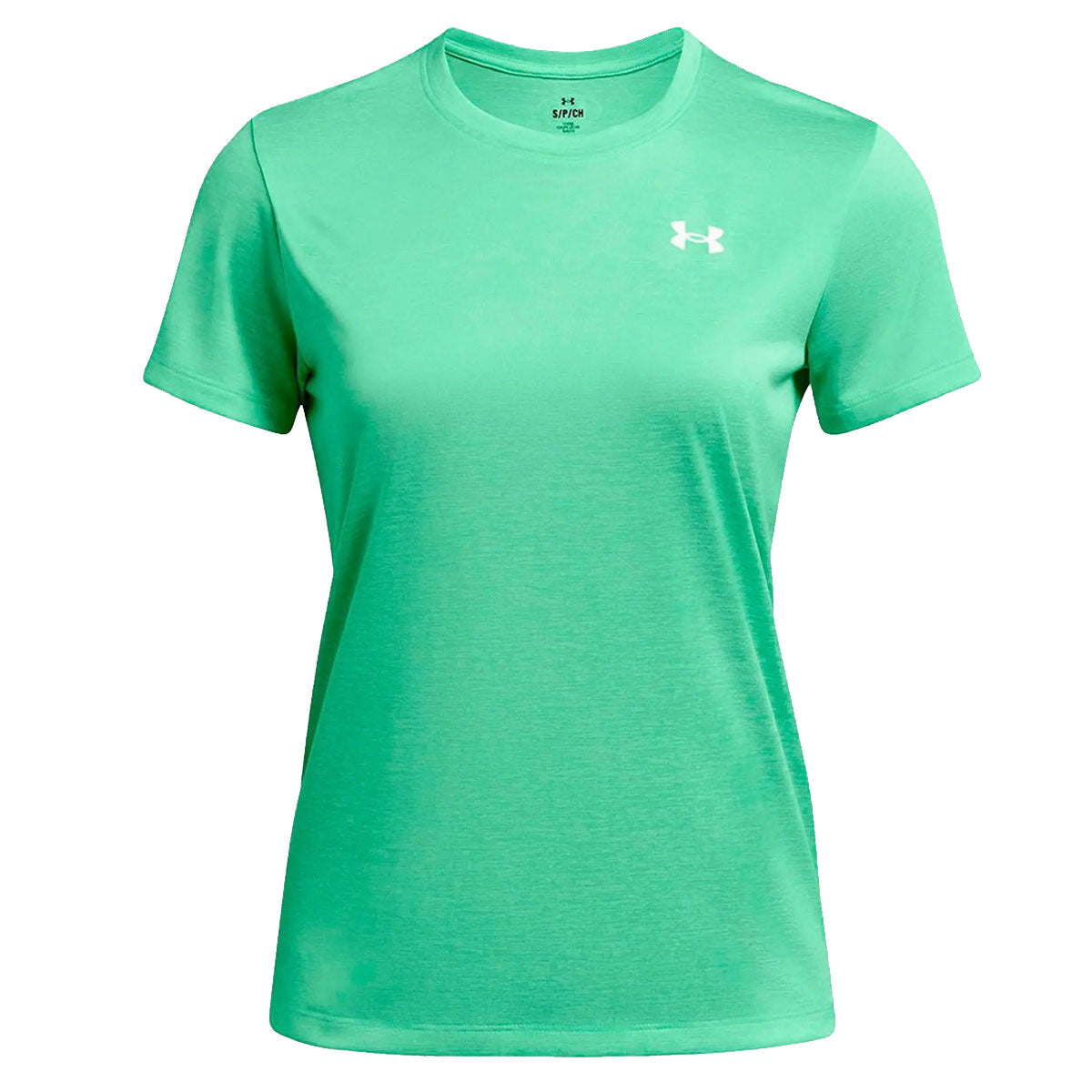 Under Armour Tech Twist Training Tee - Womens - Matrix Green/White